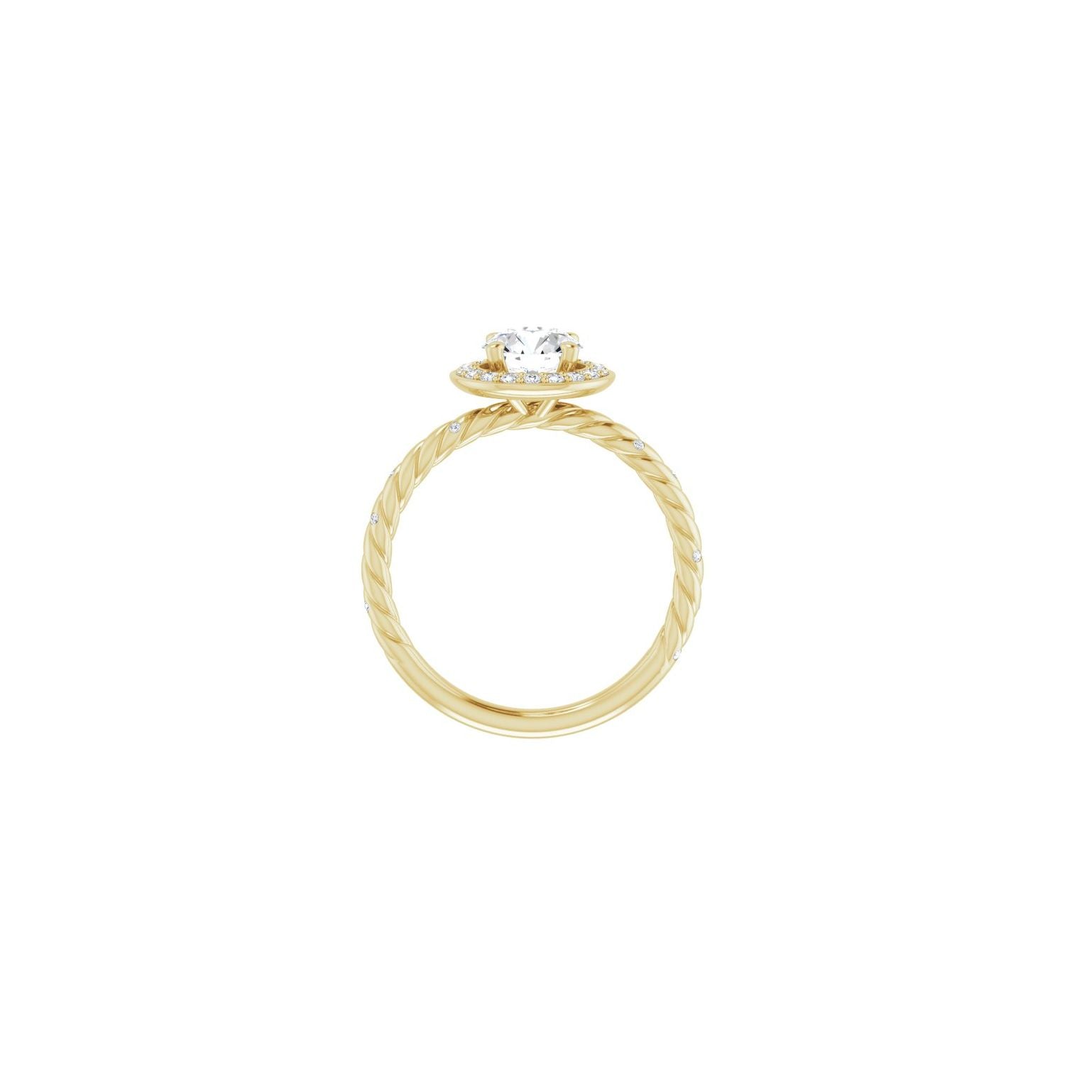 Isabel — yellow gold
