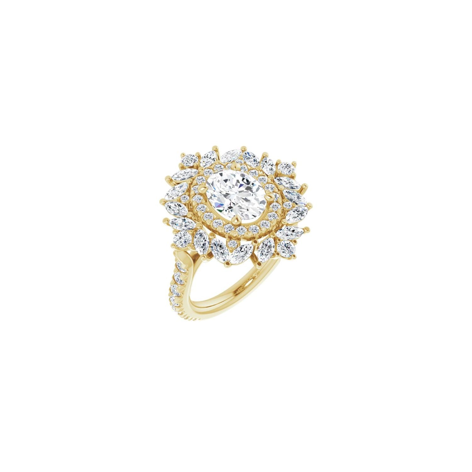 Jeanne — yellow gold