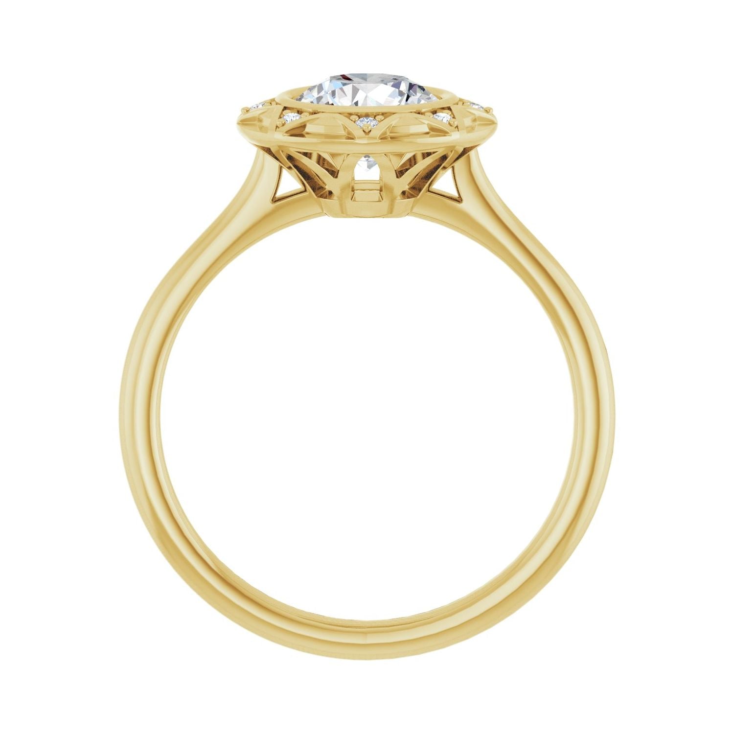 Jemima — yellow gold