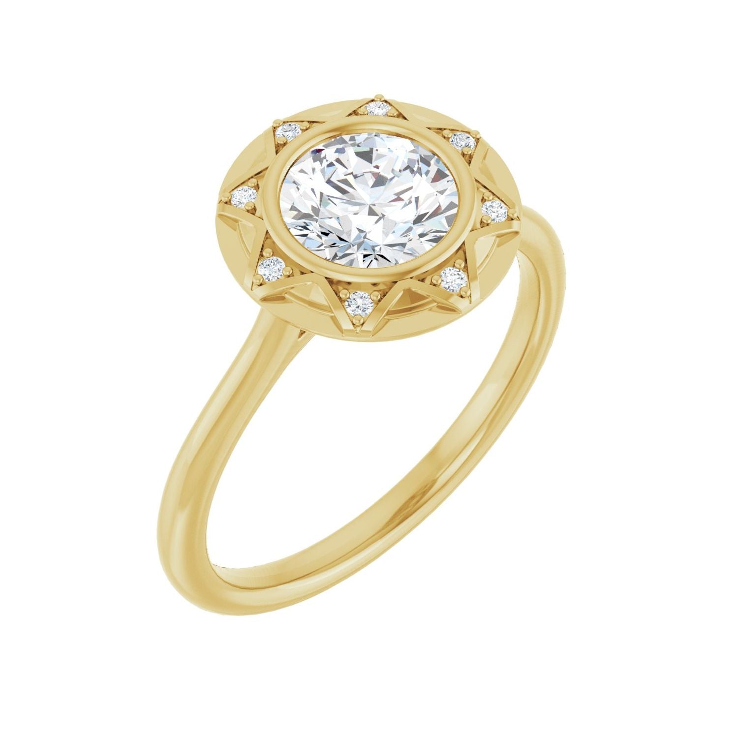 Jemima — yellow gold