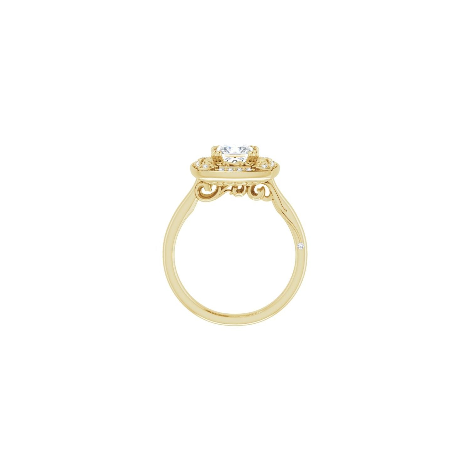 Jenna — yellow gold
