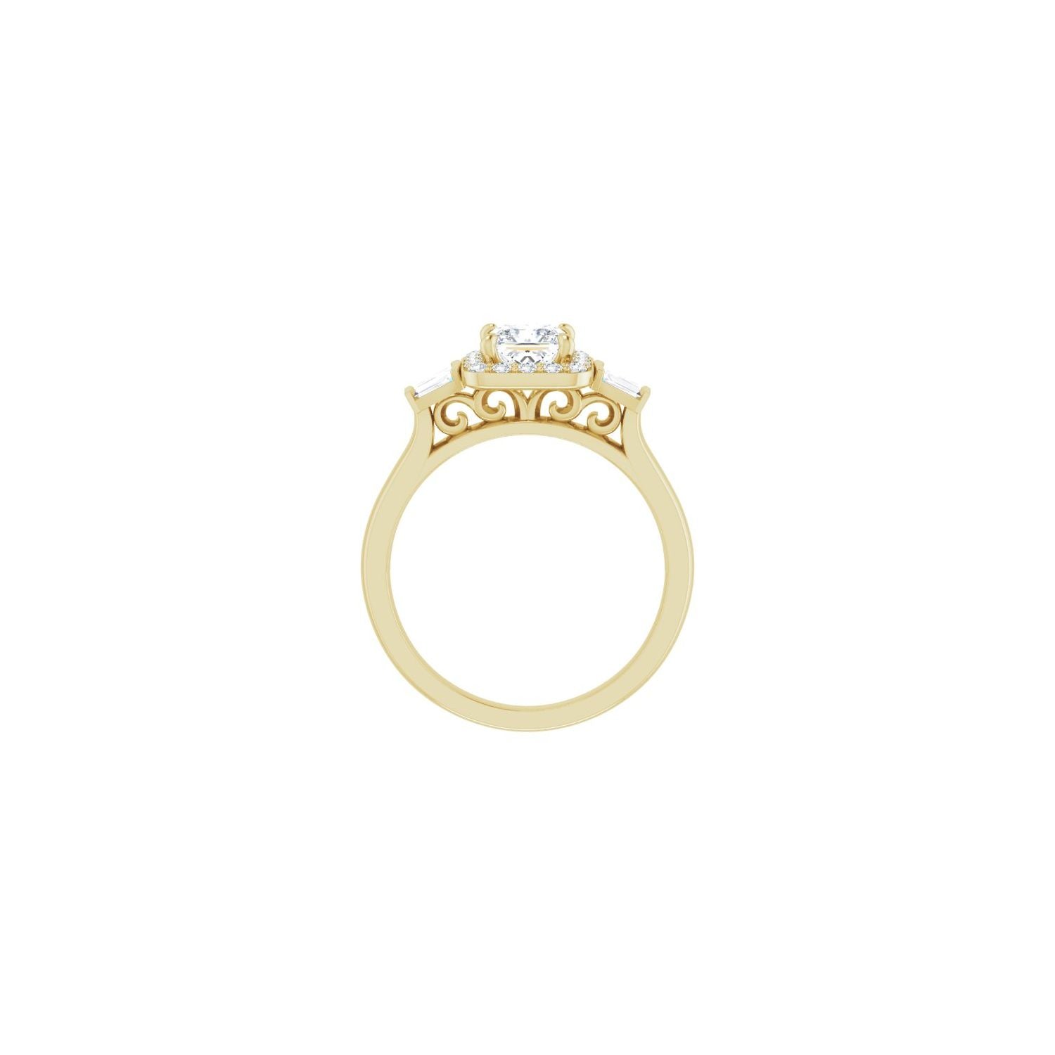 Jessica — yellow gold