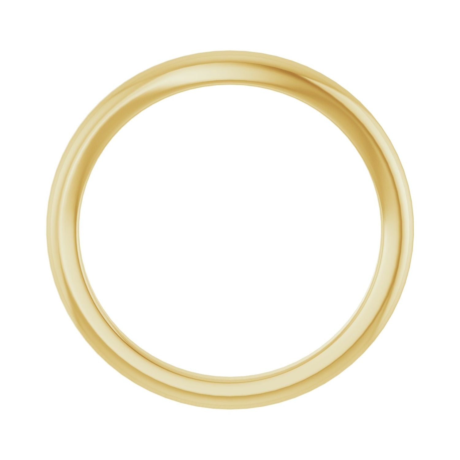 Louella — Round · 4.1 mm, yellow gold