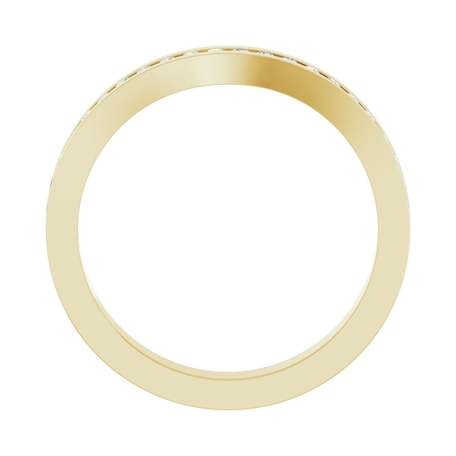 Maxie — 1.3 mm · 1/5 ctw, yellow gold