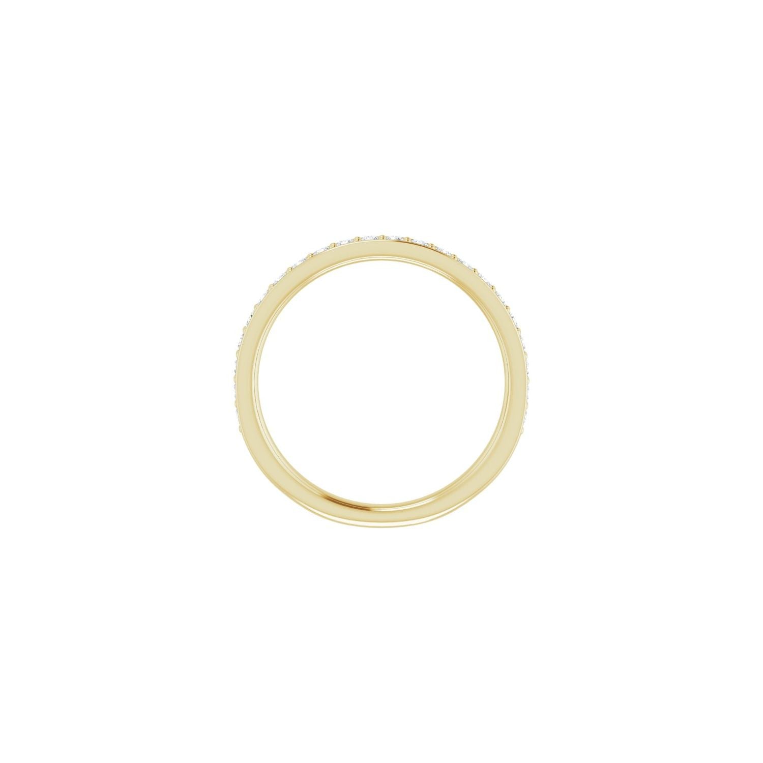 Nettie — Round · 1.5 mm · 1/3 ctw, yellow gold