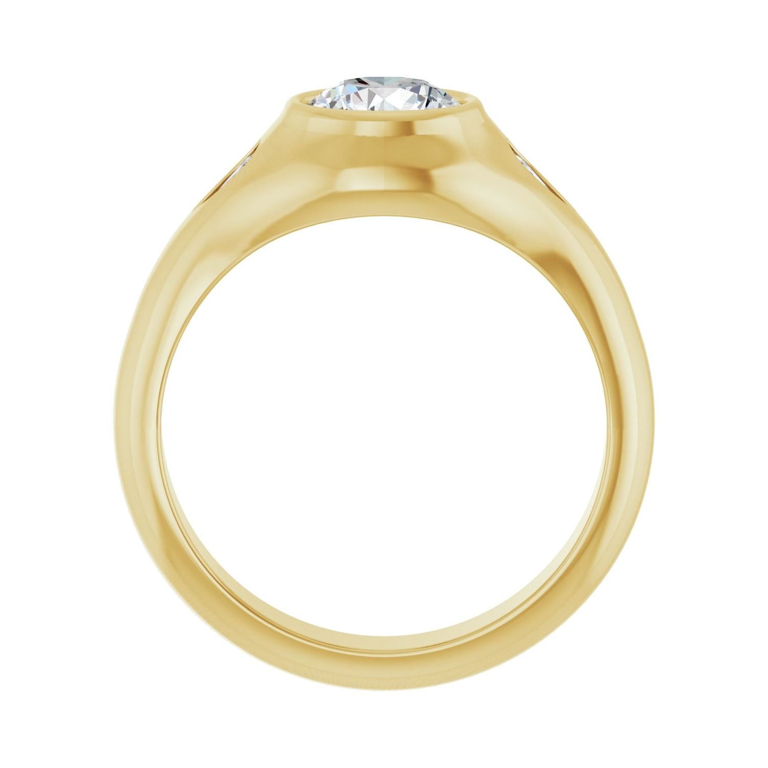 Mariela — yellow gold