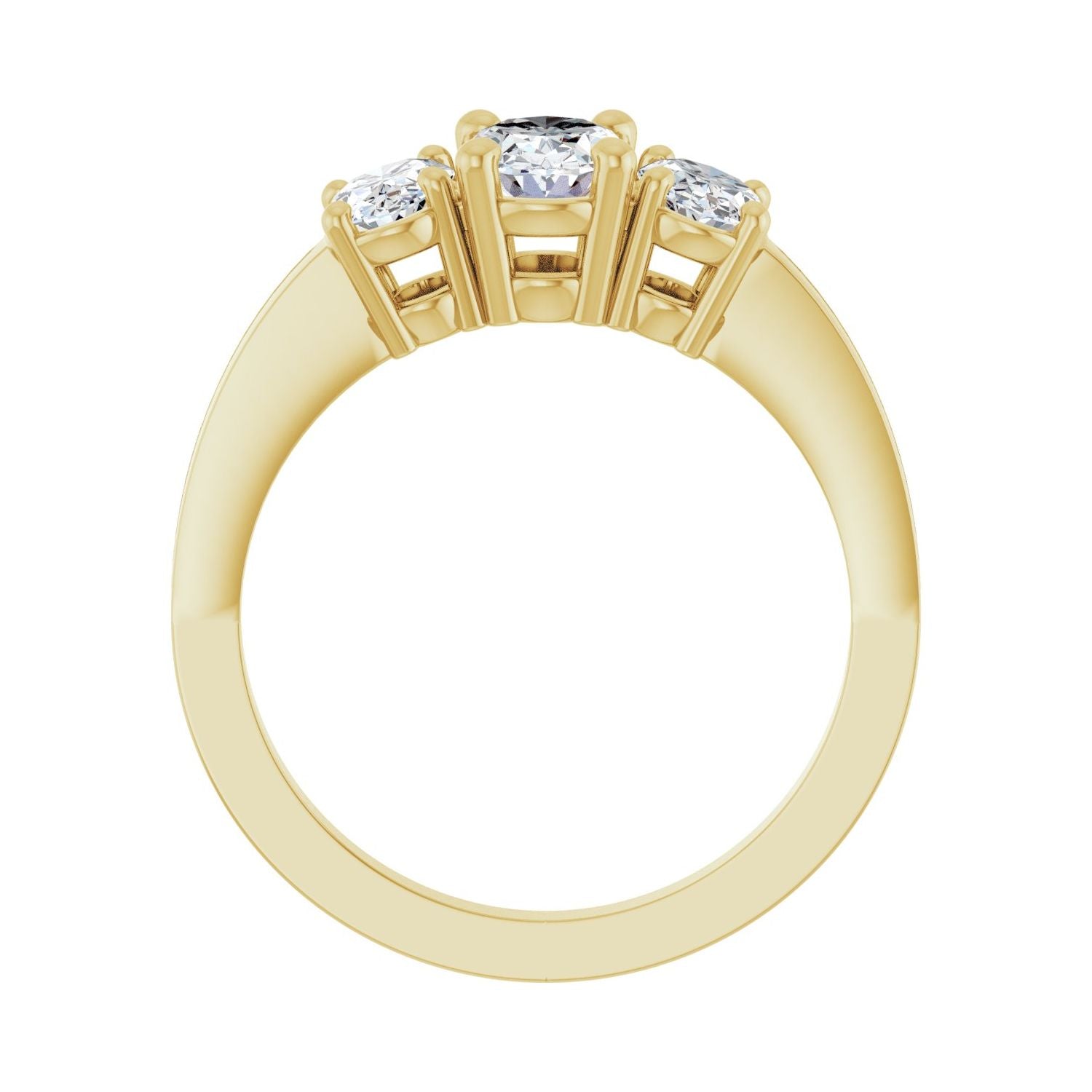 Marina — yellow gold