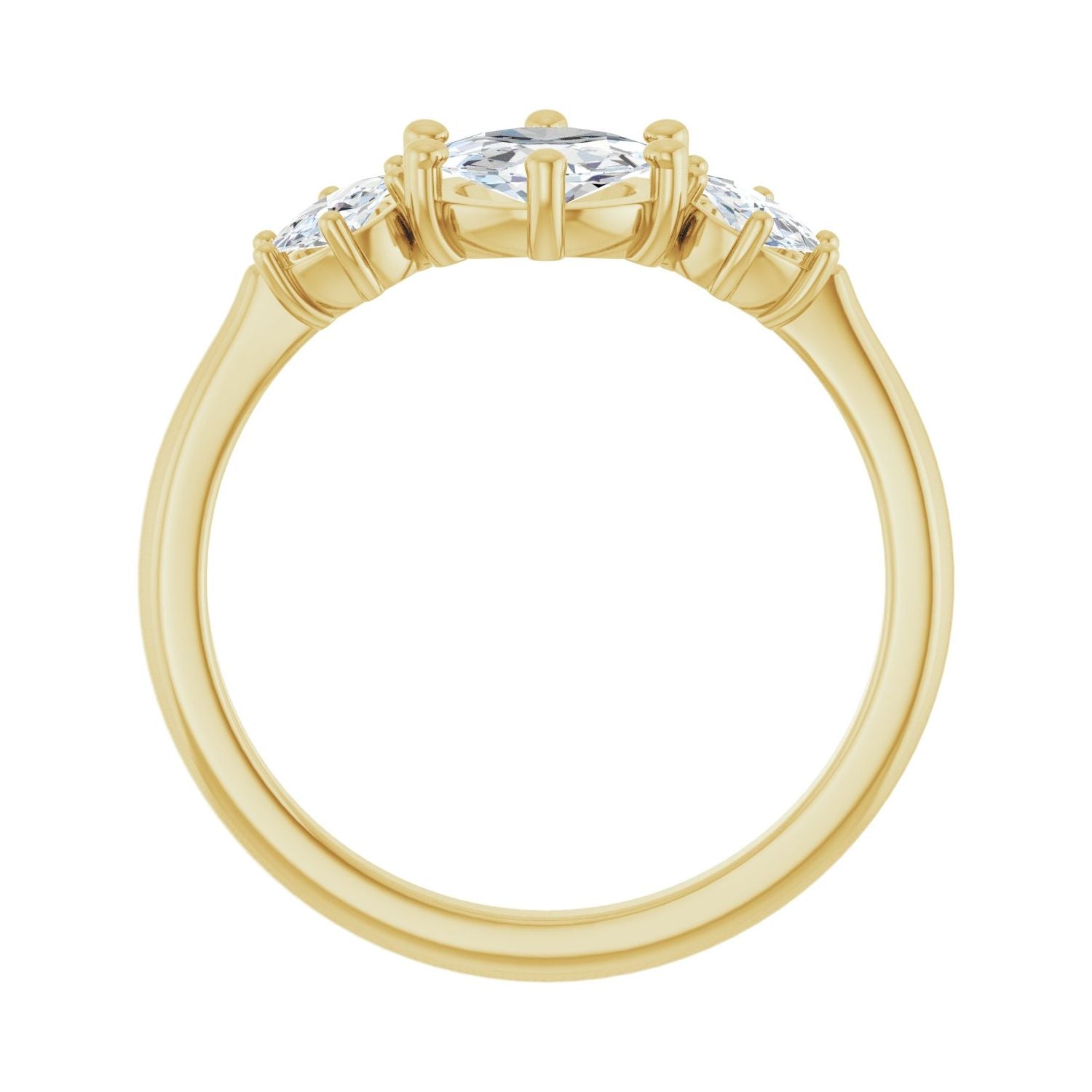Martina — yellow gold