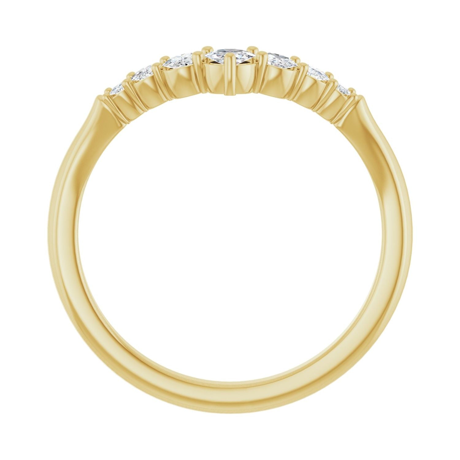 Sandra — yellow gold