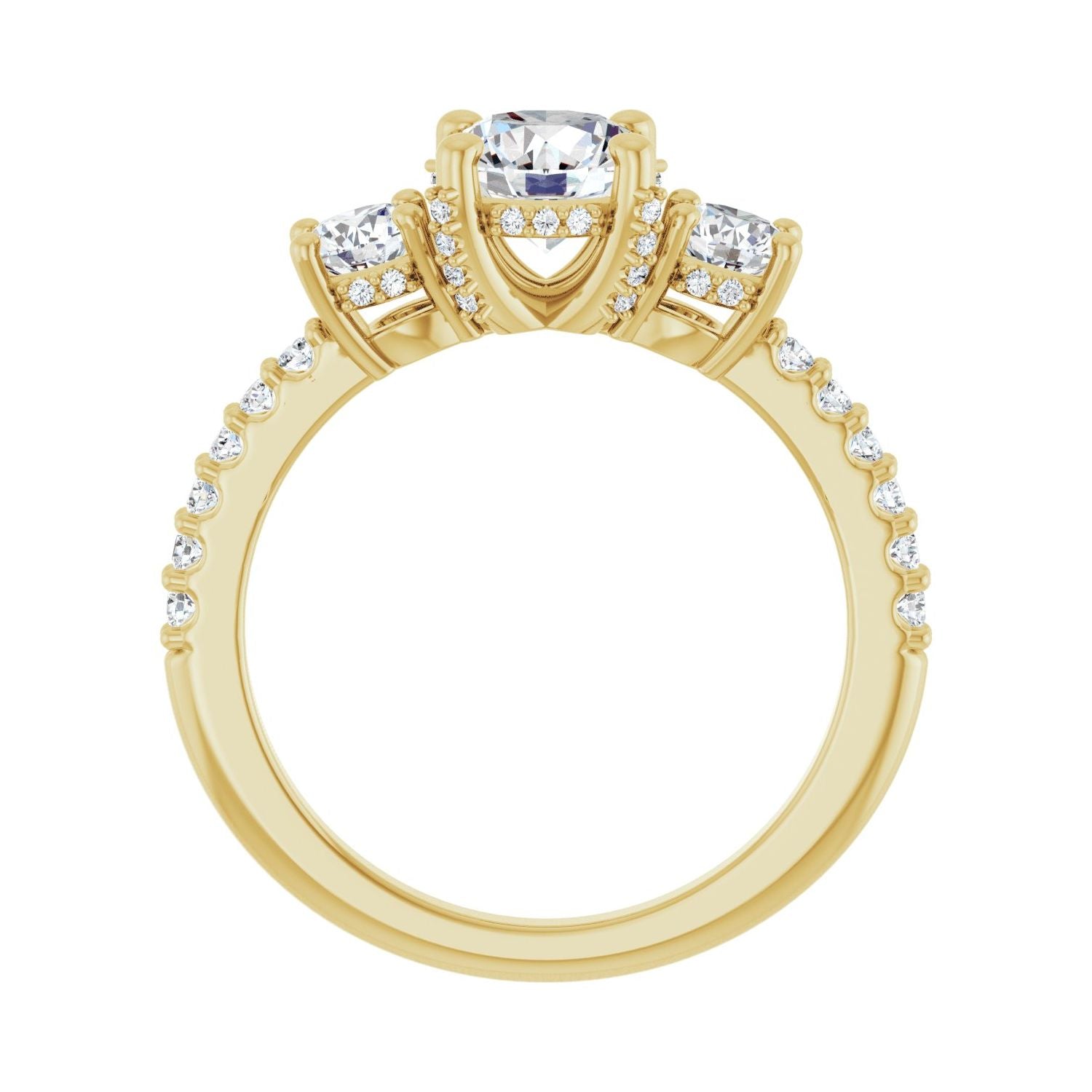 Matilda — yellow gold