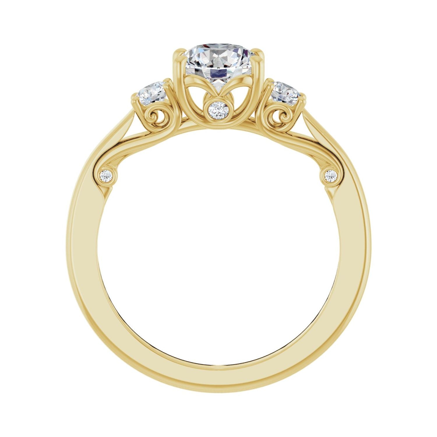 Maura — yellow gold