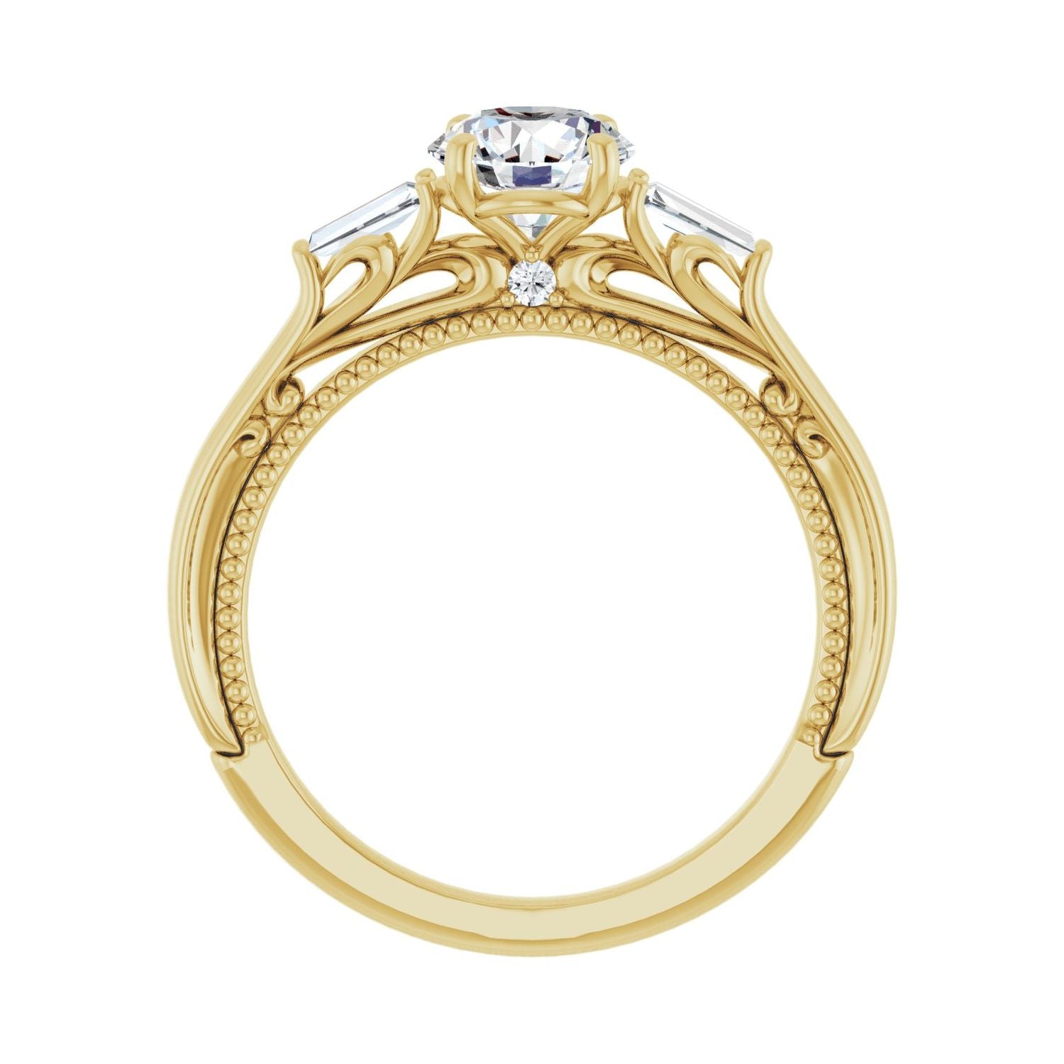 Maxine — yellow gold