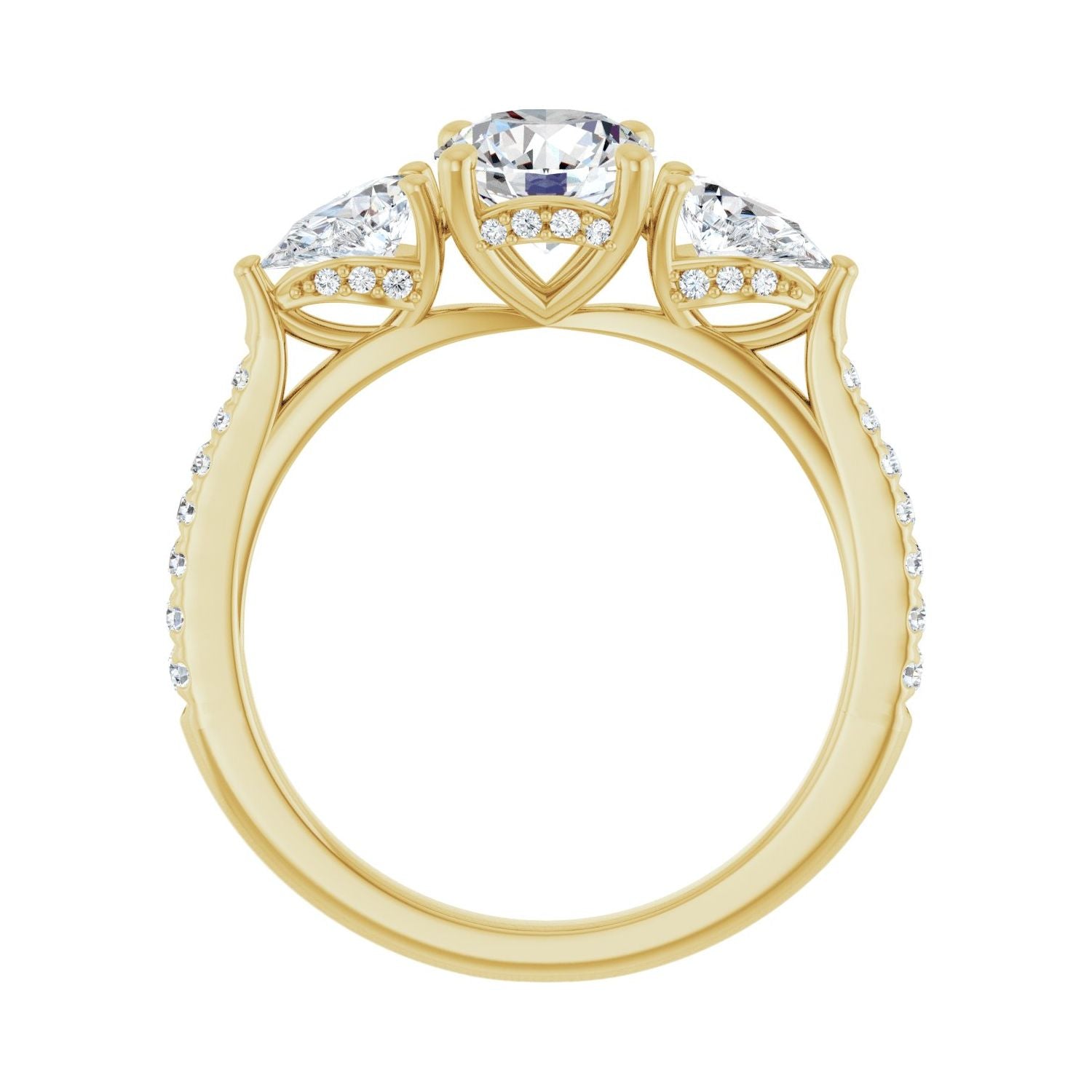 Melinda — yellow gold