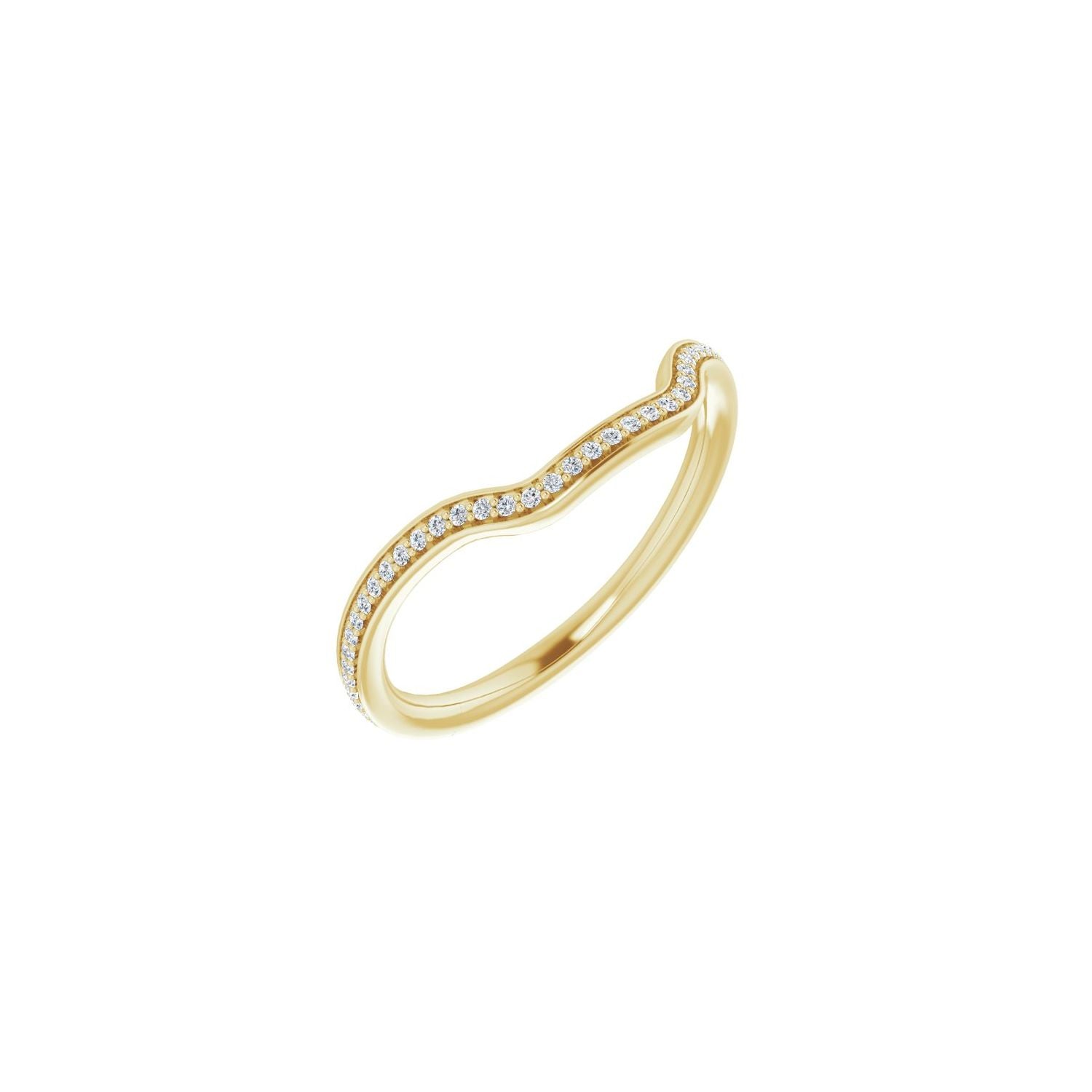 Verna — 0.8 mm · 1/8 ctw, yellow gold