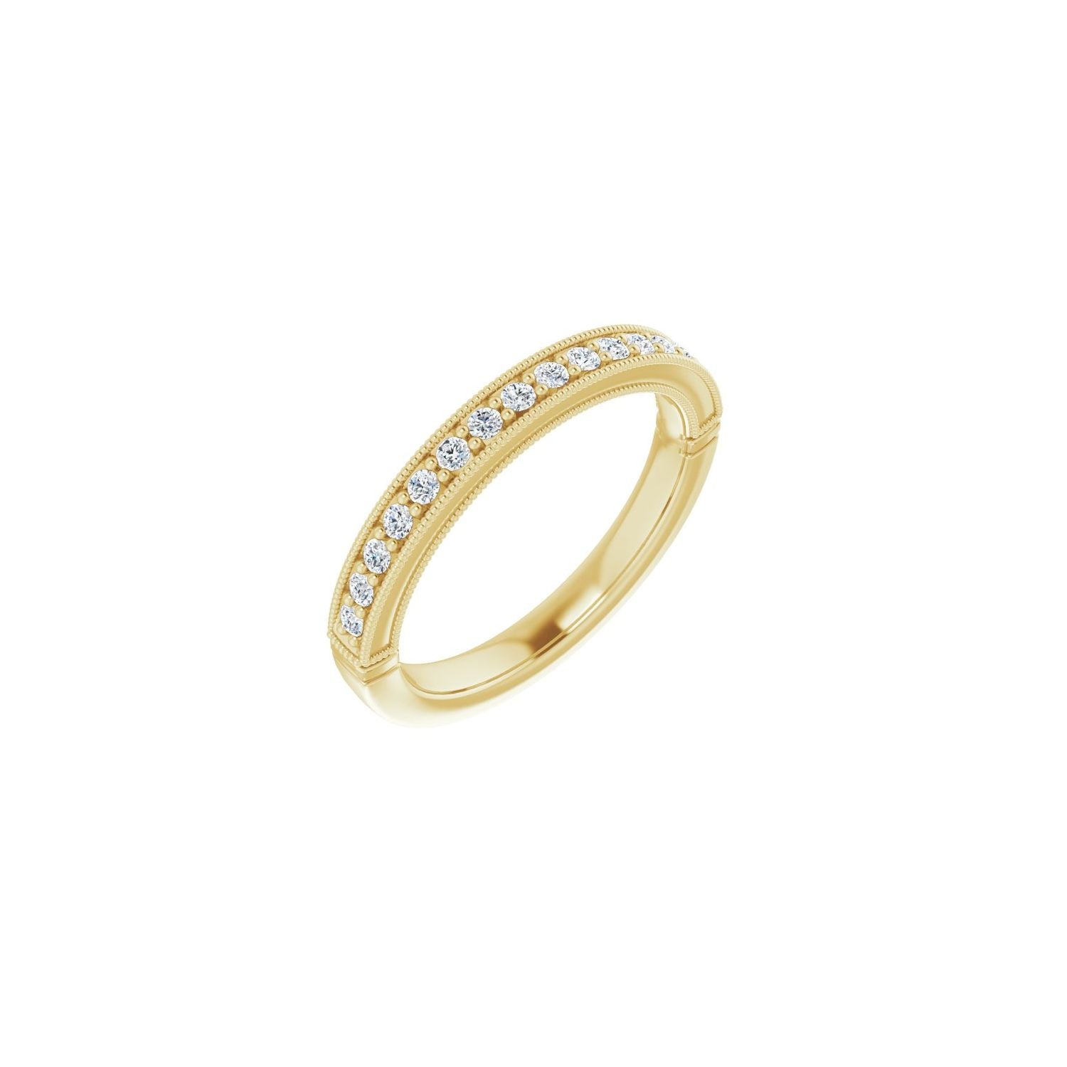 Vivi — Round · 1.5 mm · 1/4 ctw, yellow gold
