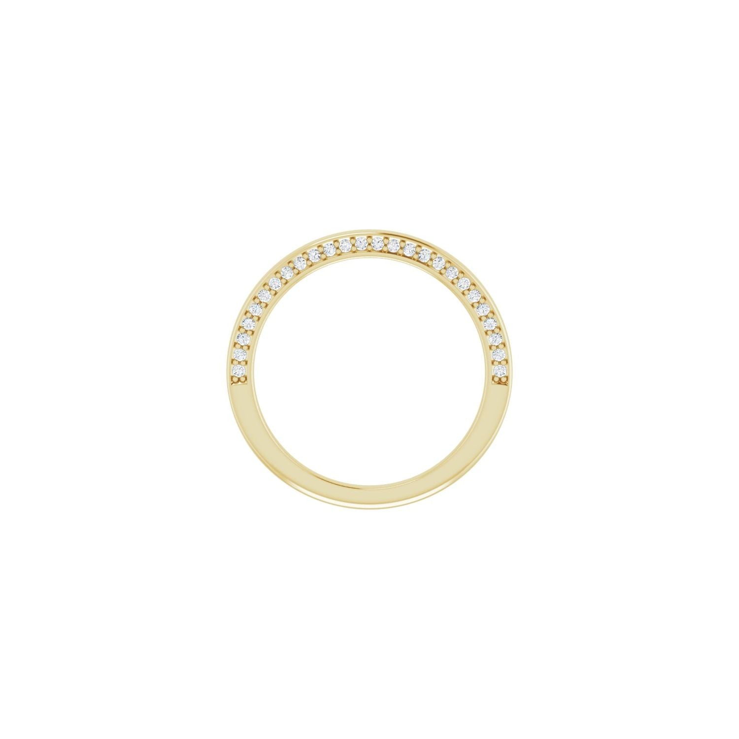 Xaviera — yellow gold