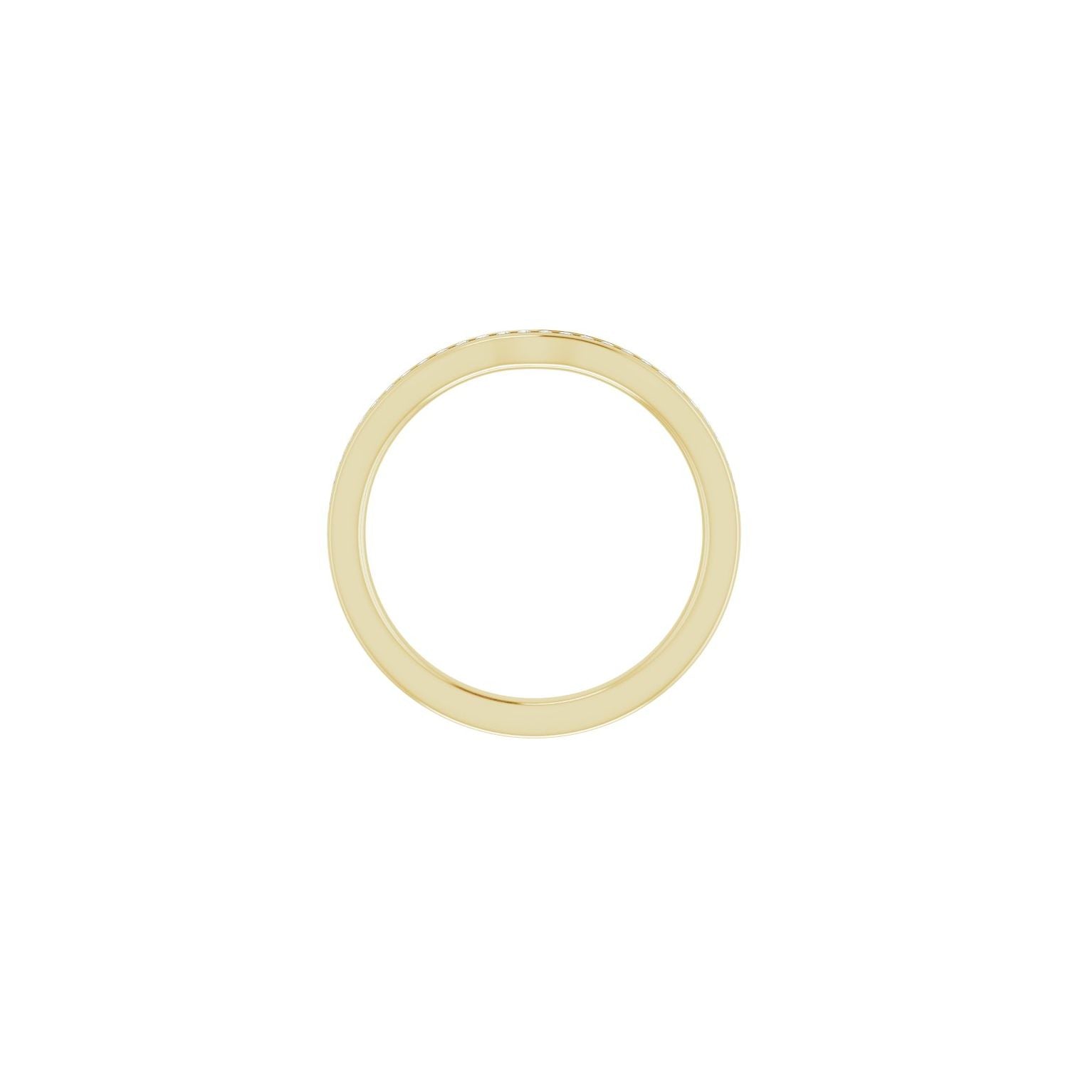 Yvonne — 1 mm · 1/6 ctw, yellow gold