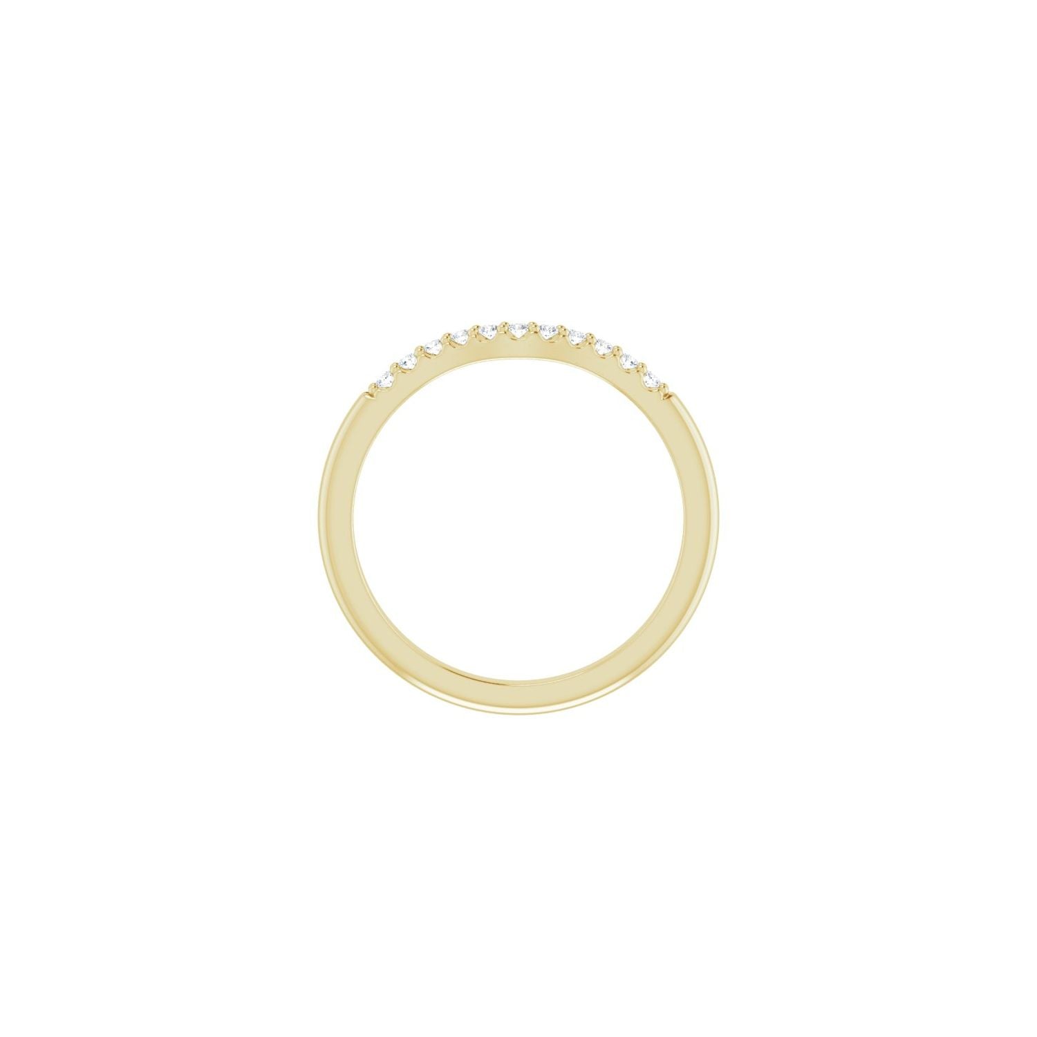 Dionne — 1.3 mm · 1/10 ctw, yellow gold