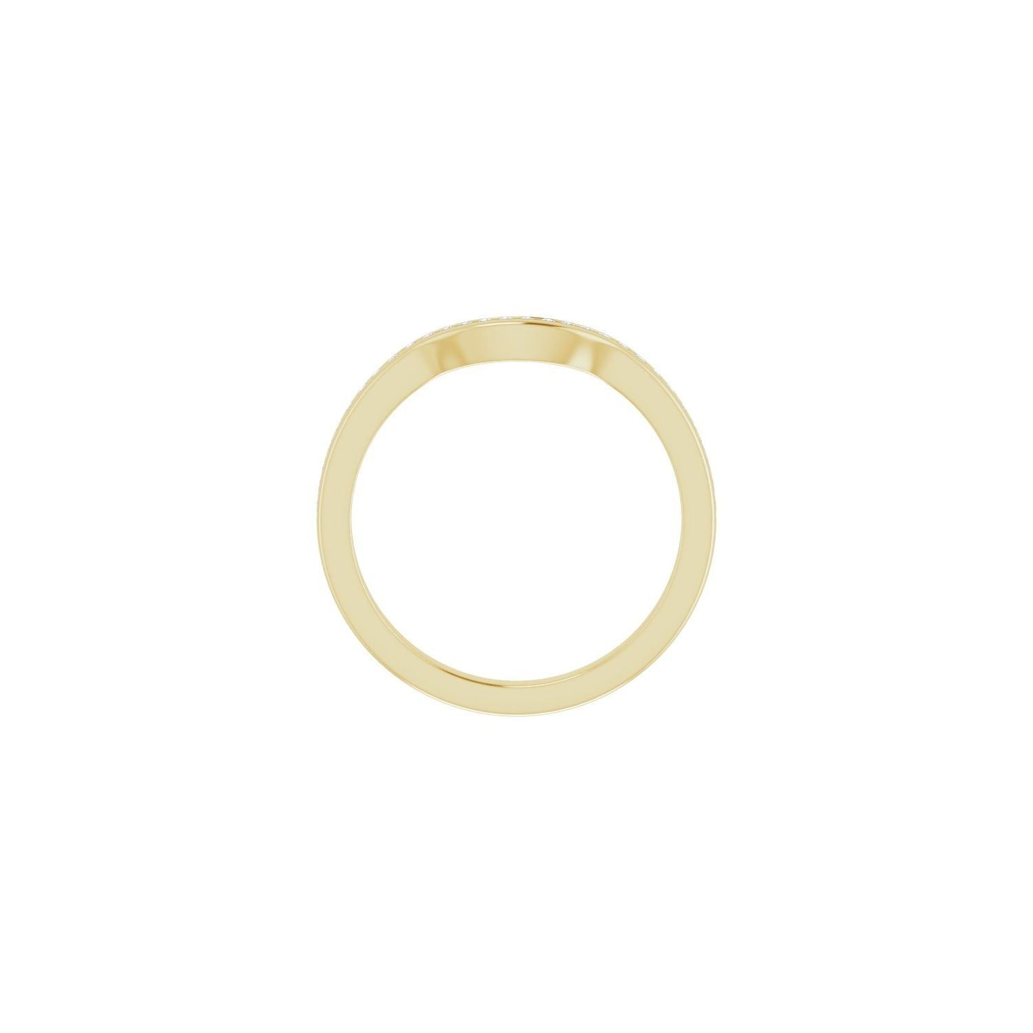 Ebba — 1 mm · 1/8 ctw, yellow gold
