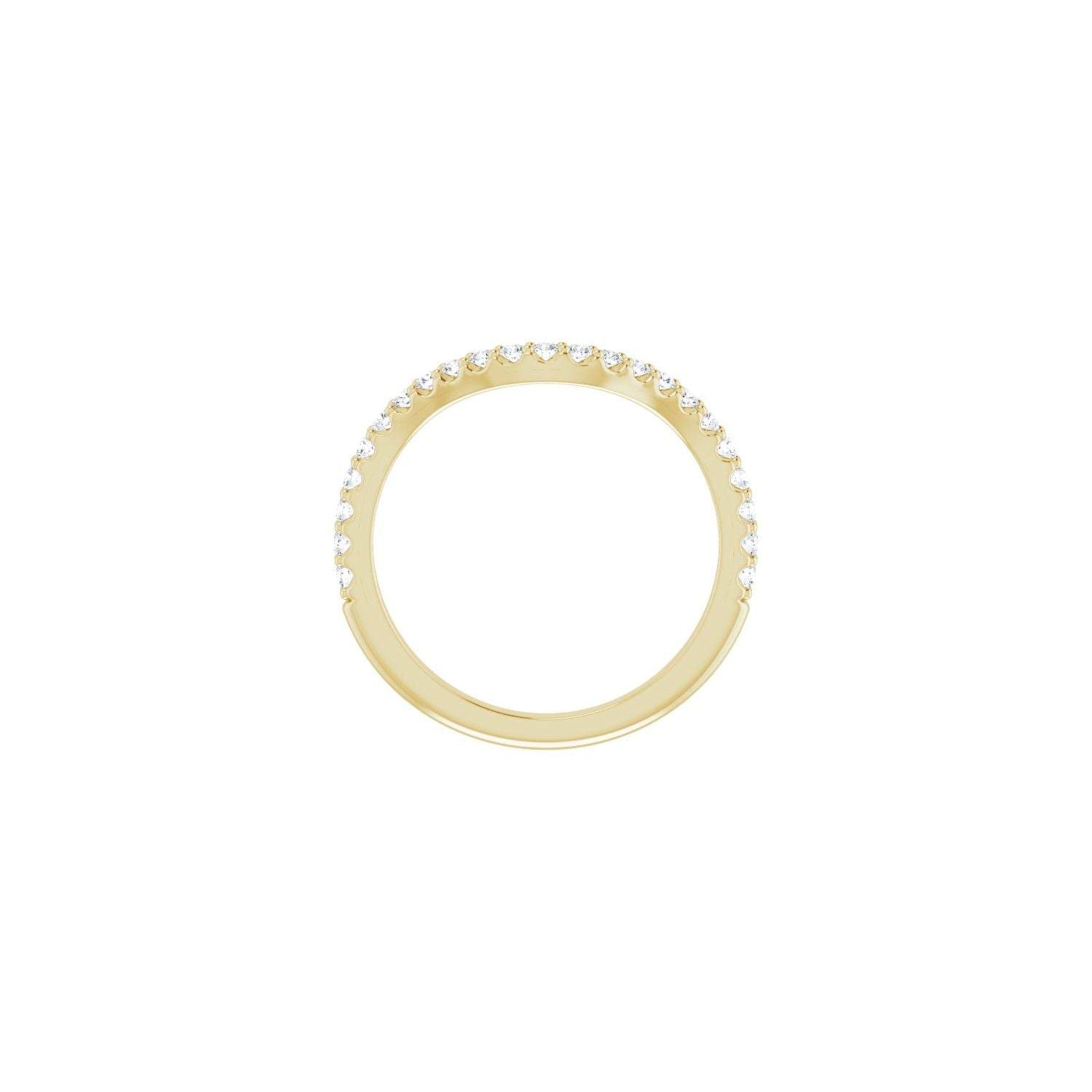 Elessa — 1.5 mm · 1/3 ctw, yellow gold