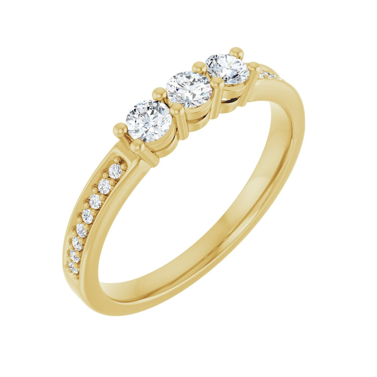 Accented Family Ring