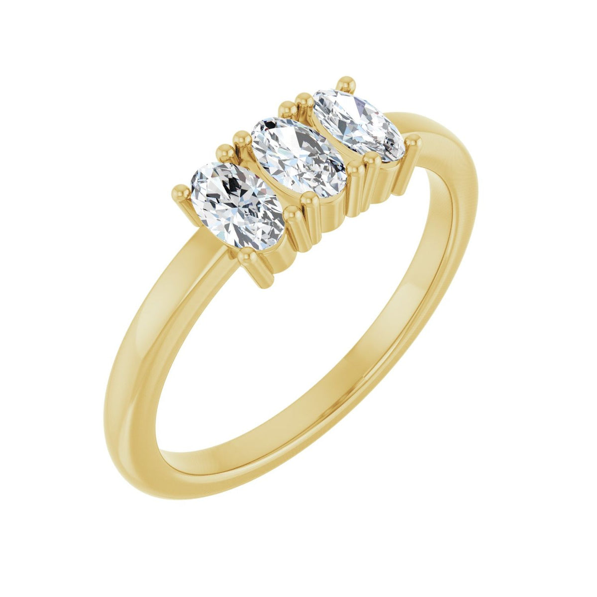 Oval Family Ring