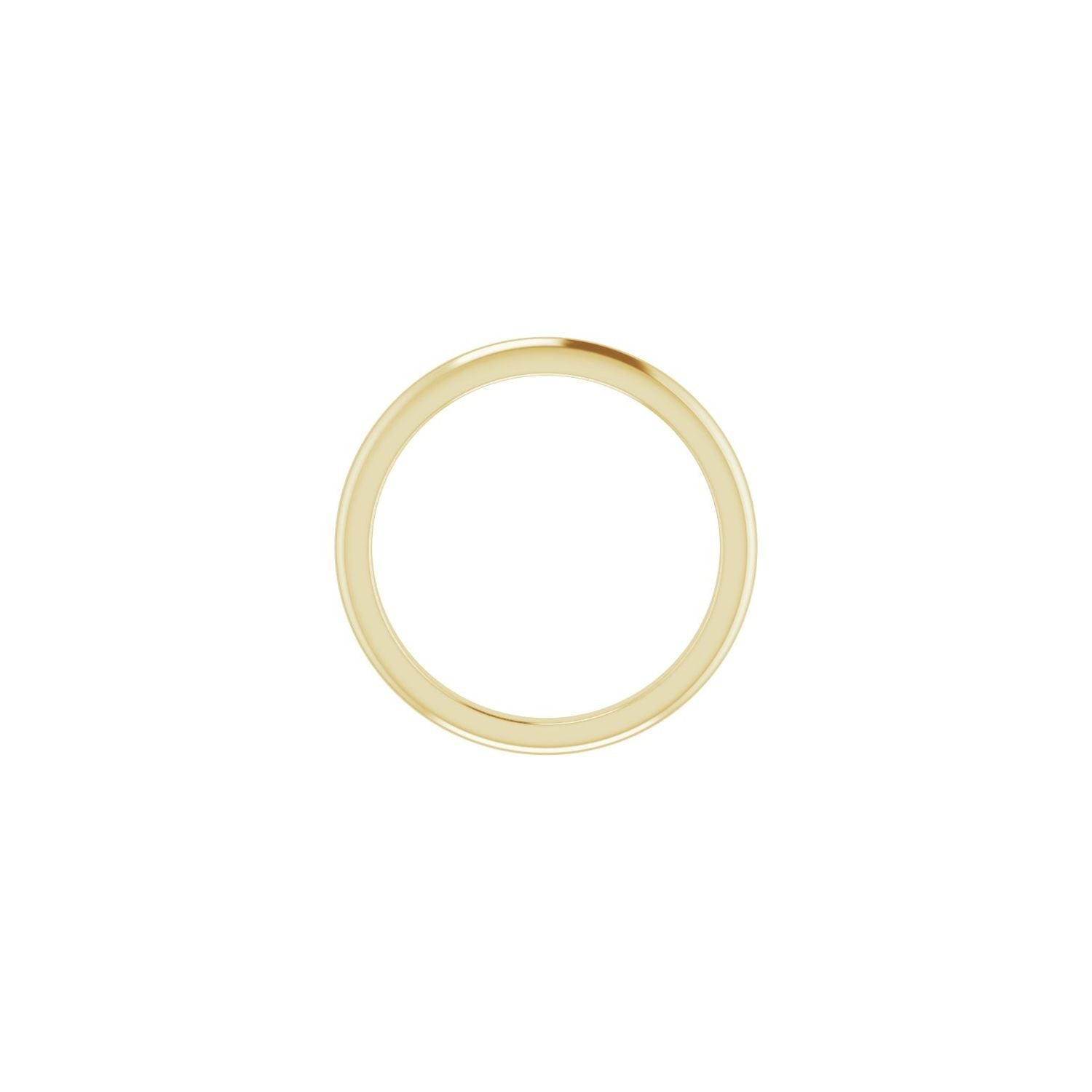 Liesl — For the 4.1 mm round ring, yellow gold