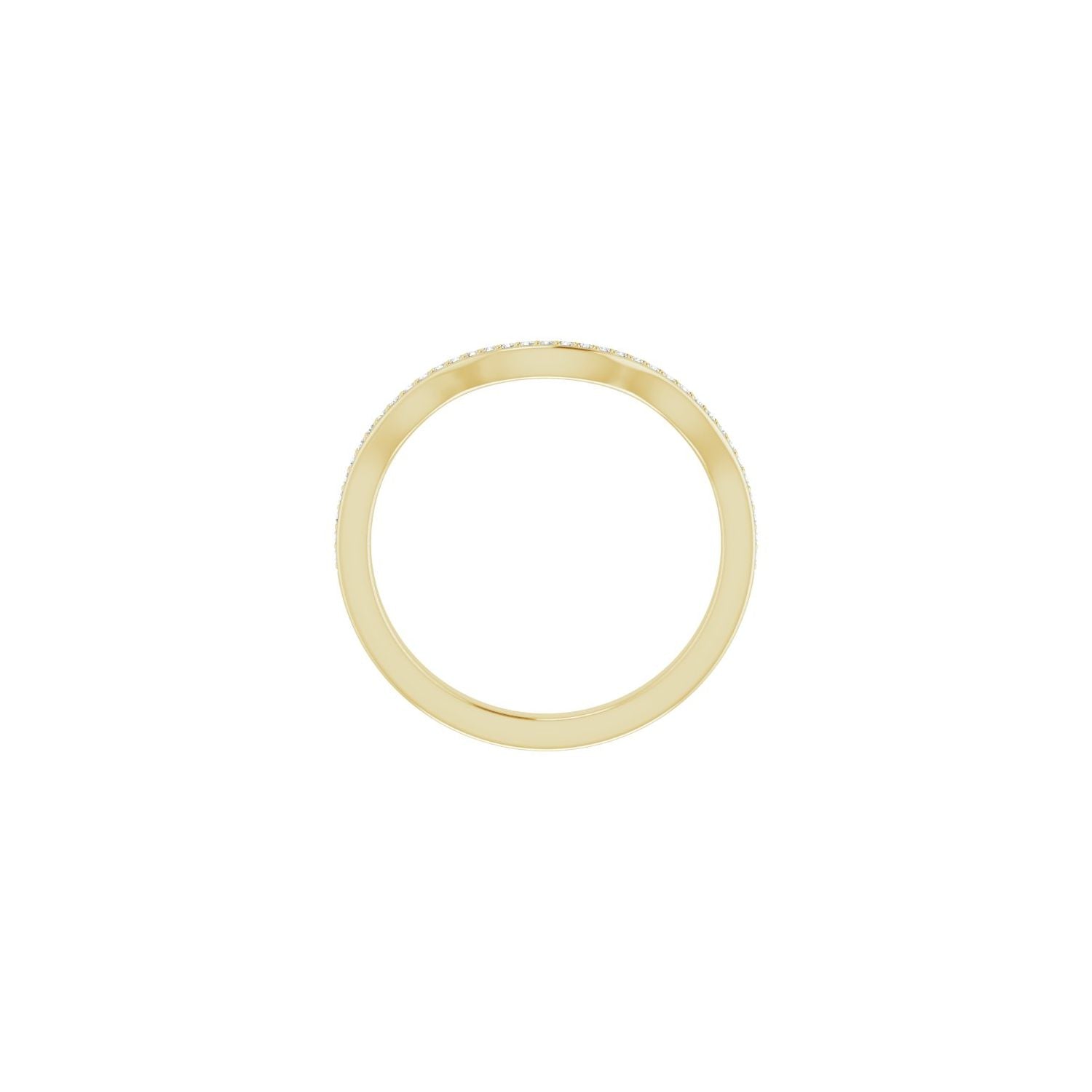 Carola — For the round Juliska, yellow gold