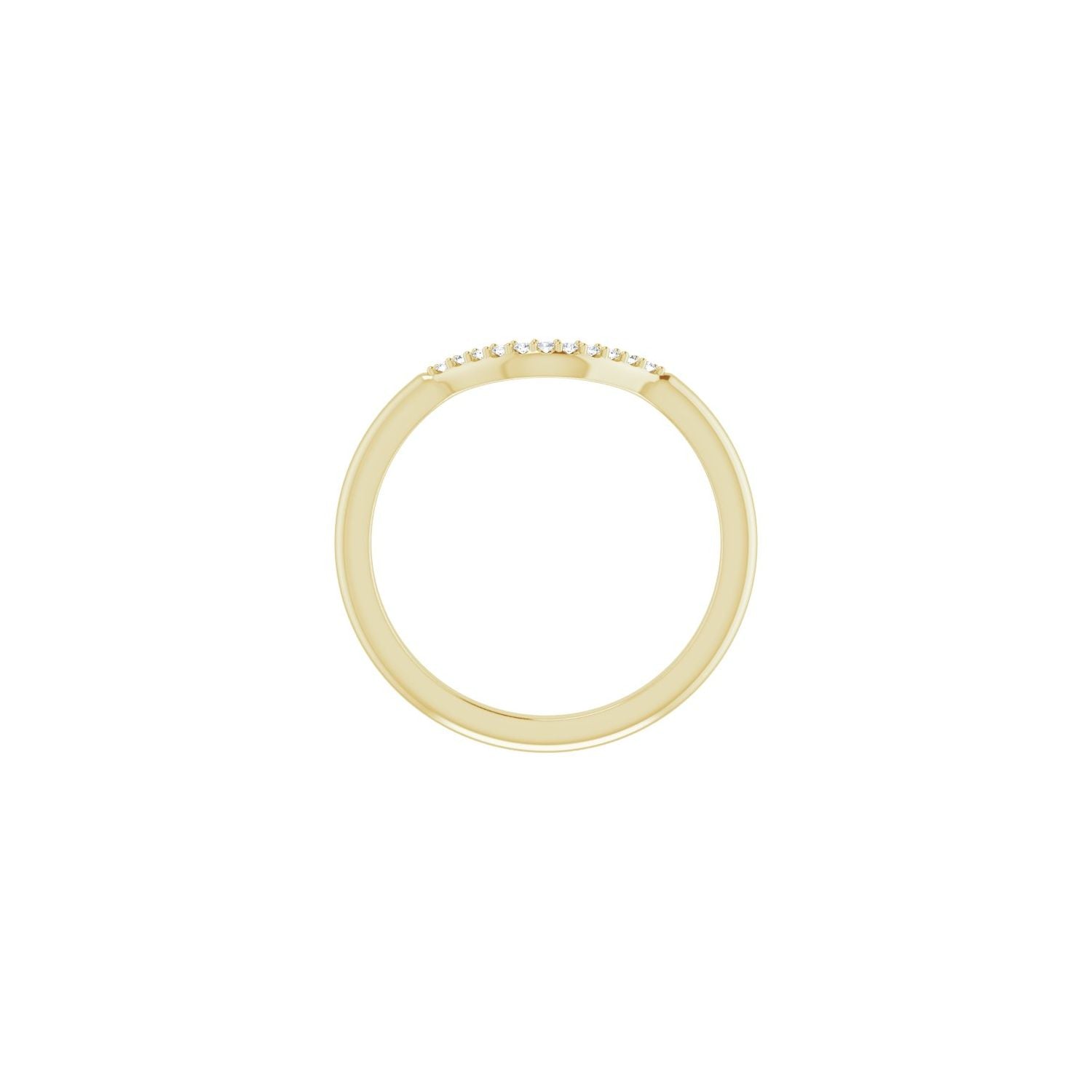 Faithe — For the round Tegan, yellow gold