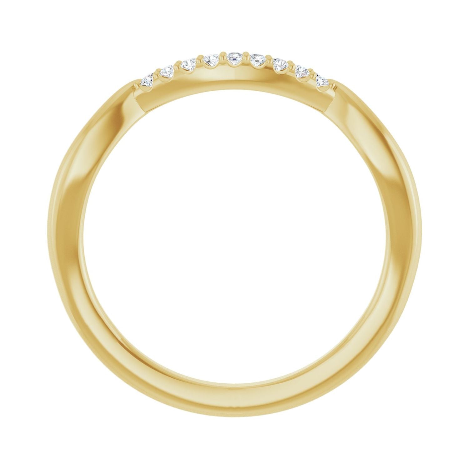 Floriana — yellow gold
