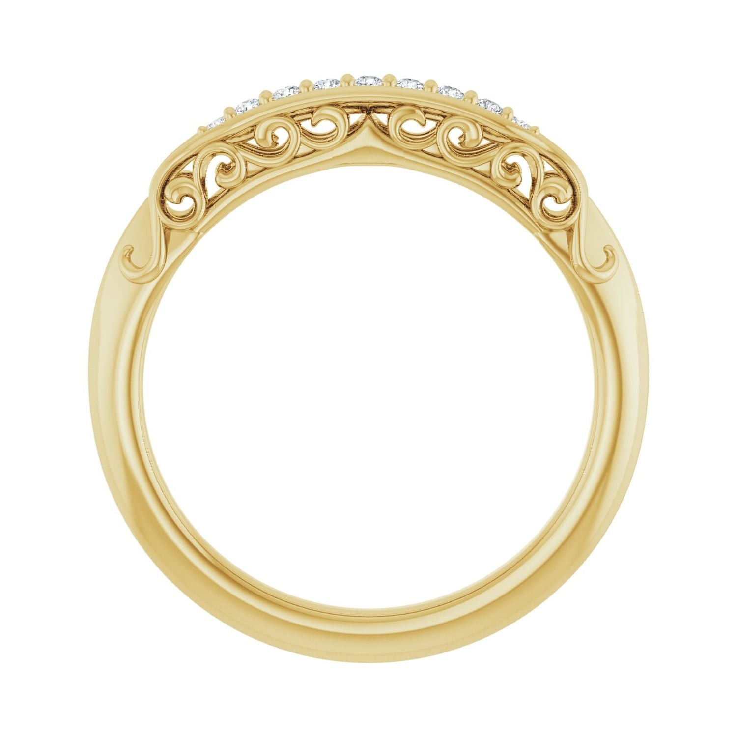 Floris — yellow gold