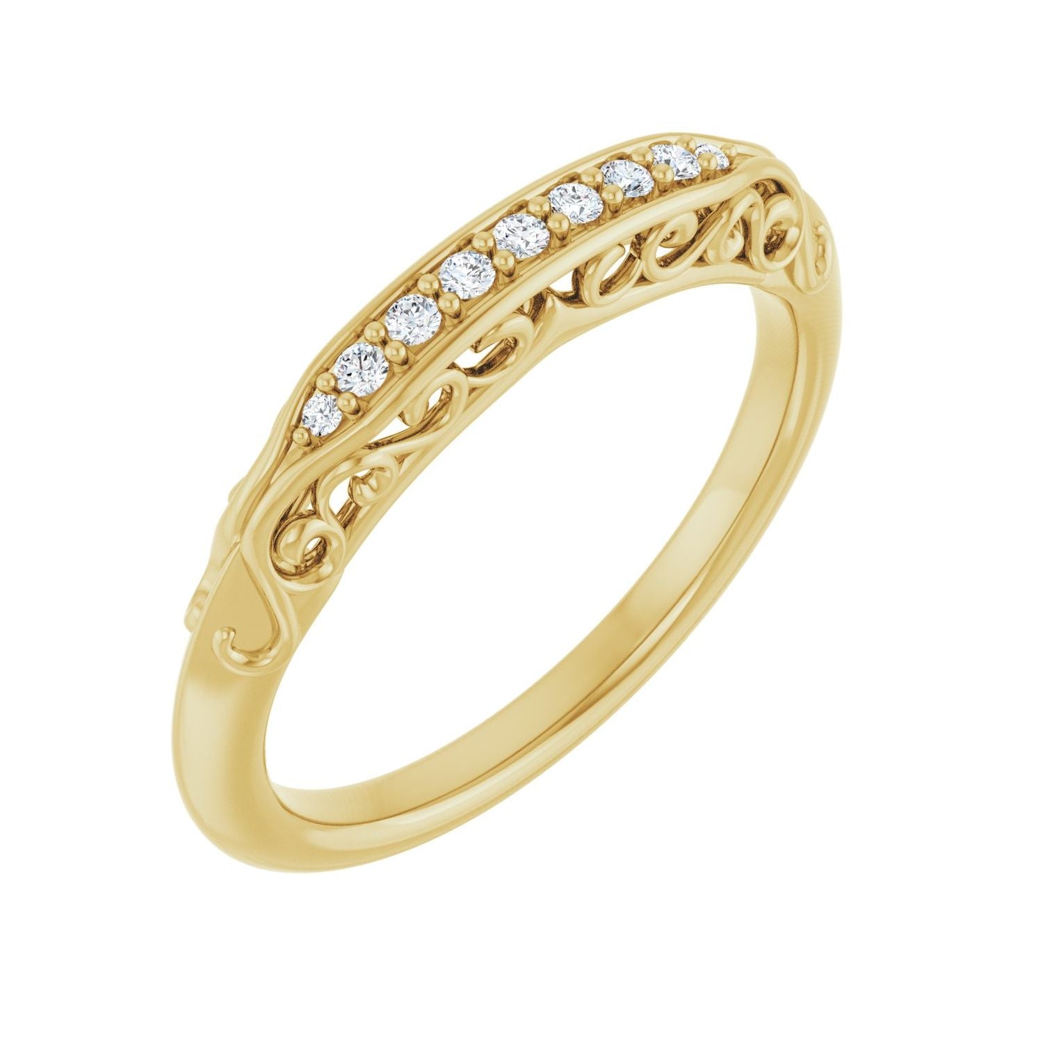 Floris — yellow gold