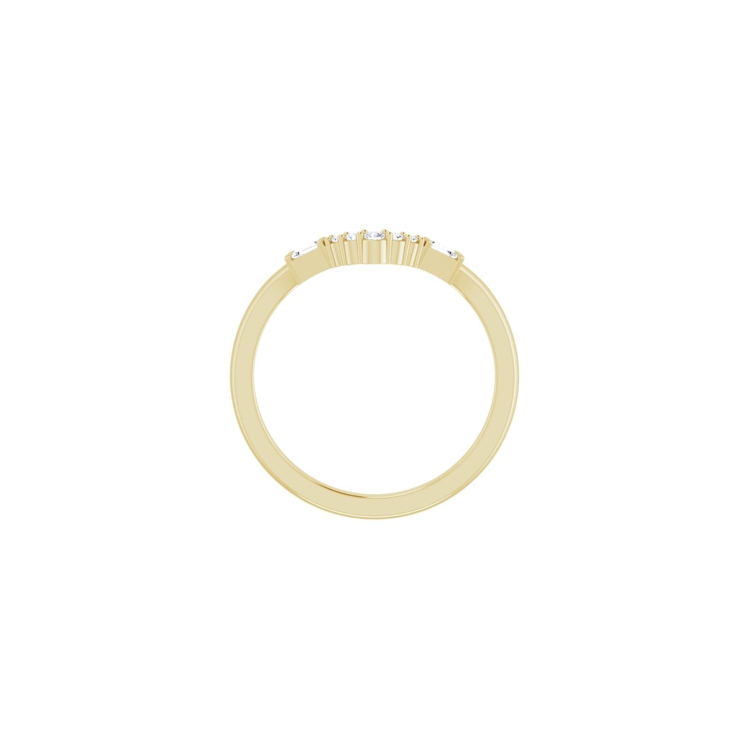 Gennie — yellow gold
