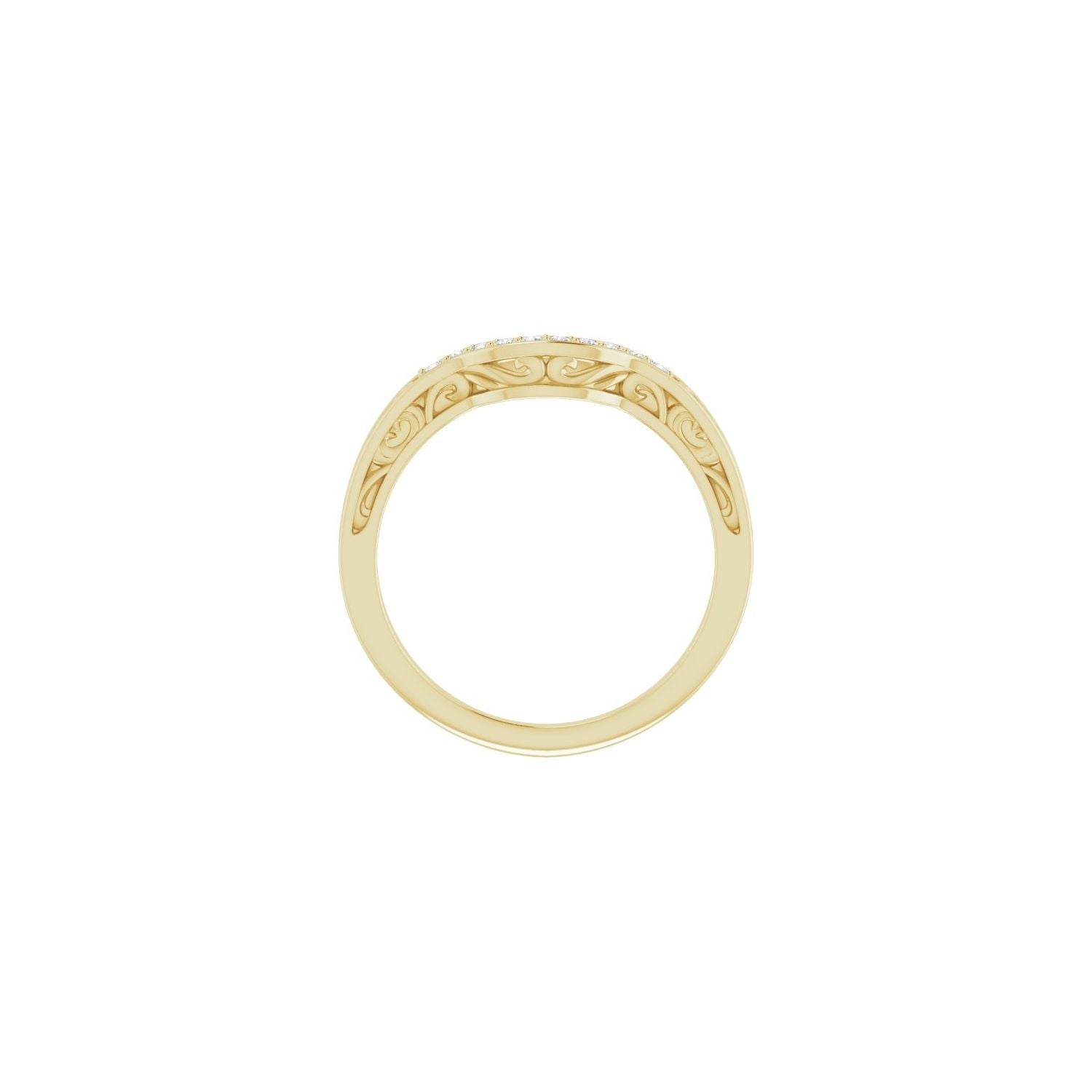 Hannelore — yellow gold