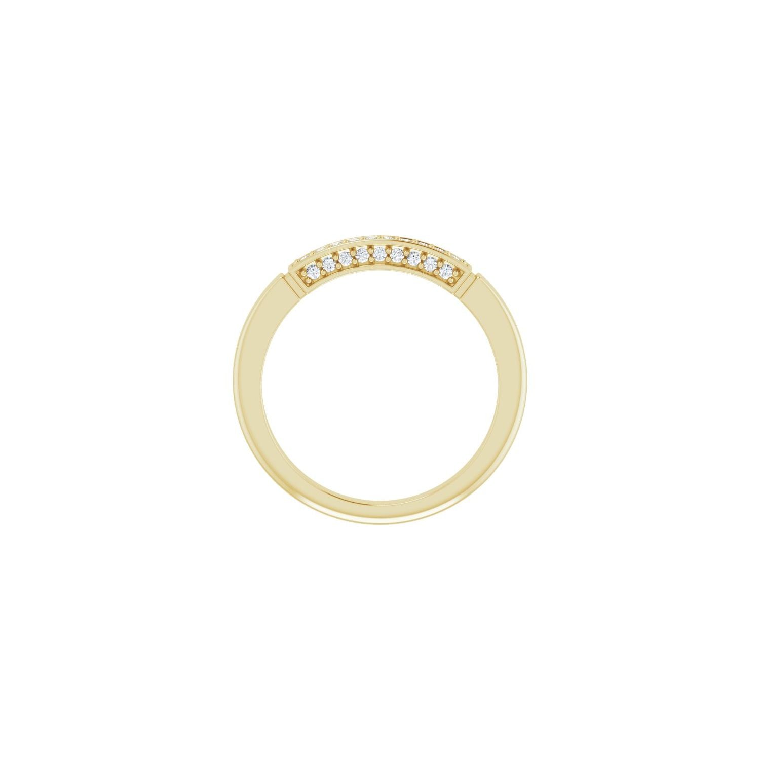 Idell — yellow gold