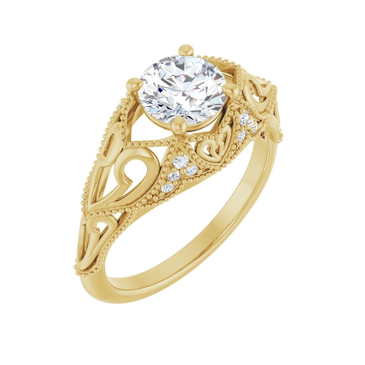 Kiana — yellow gold