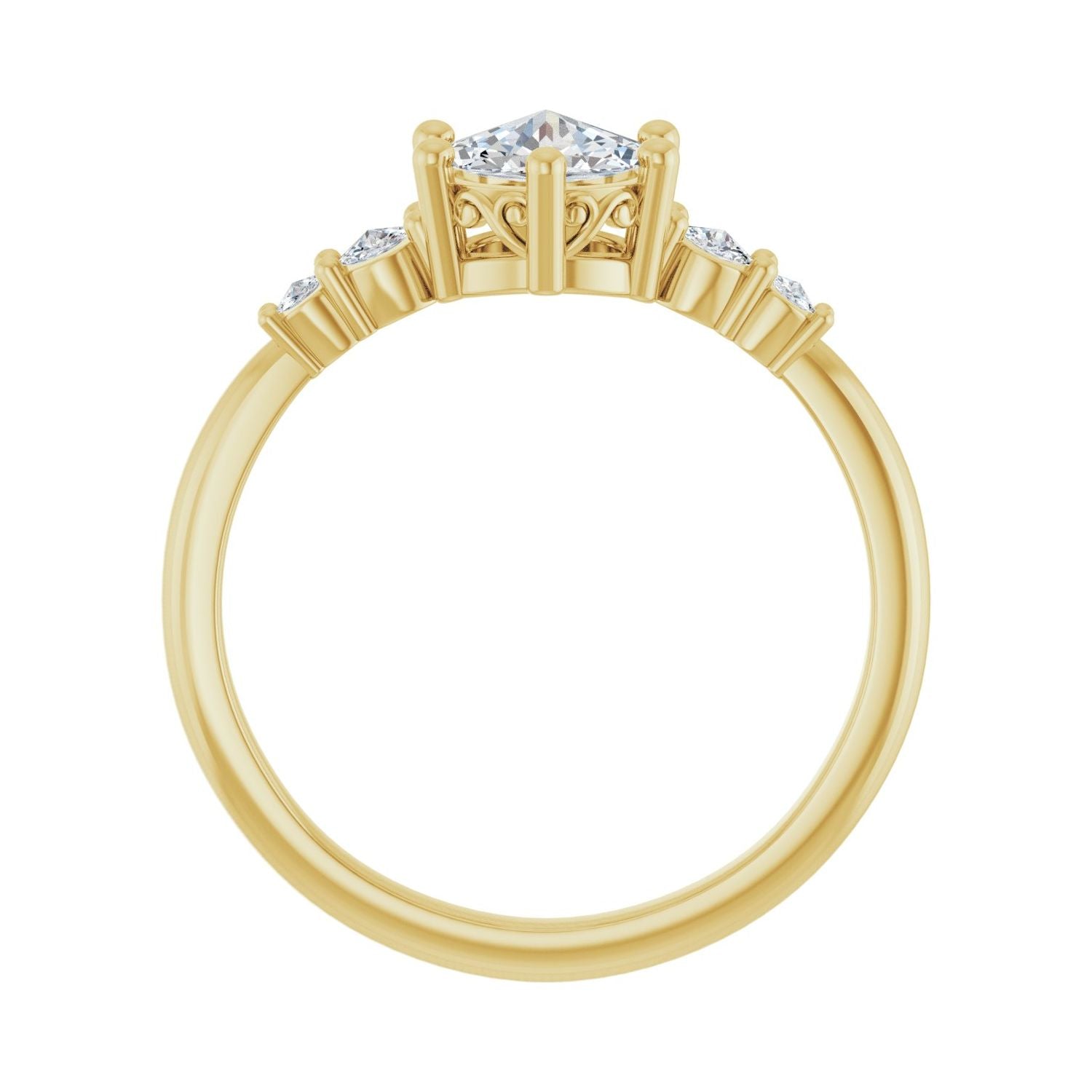 Adelais — yellow gold