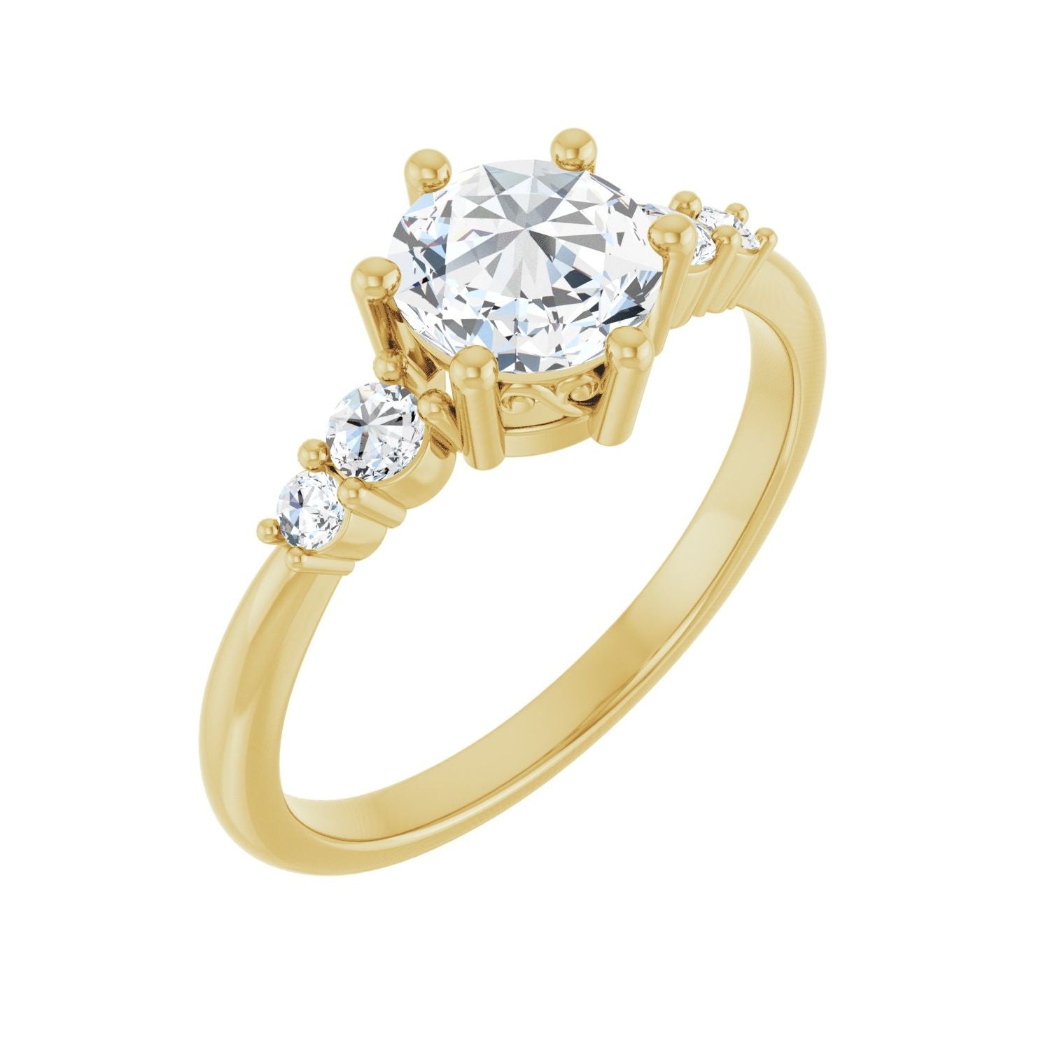 Adelais — yellow gold