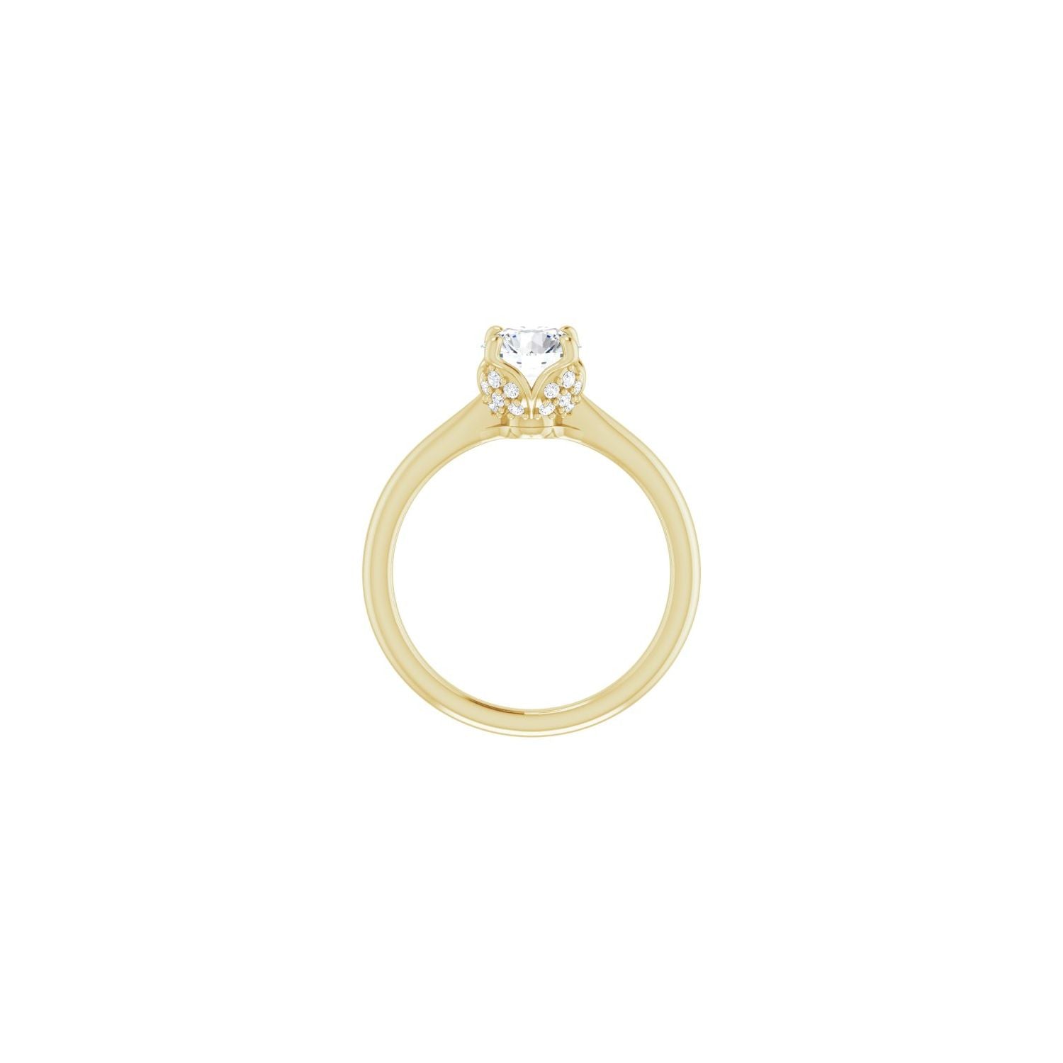Amelina — yellow gold