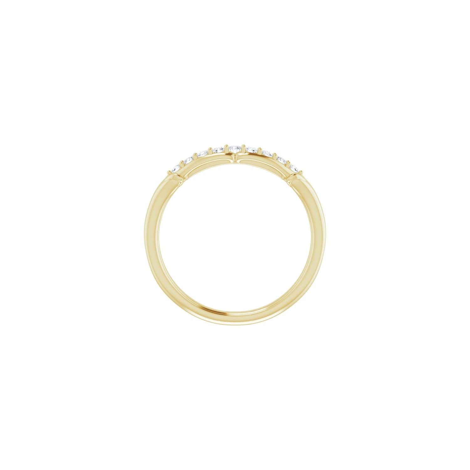 Kaitlyn — yellow gold