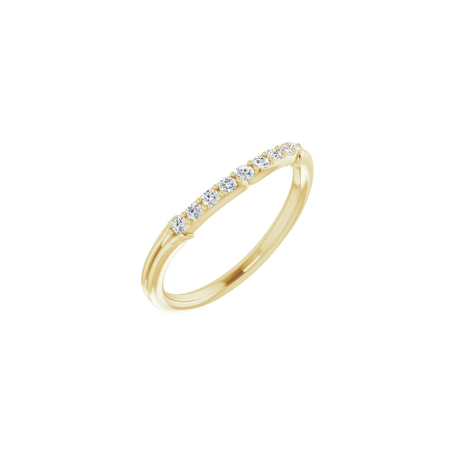 Kaitlyn — yellow gold