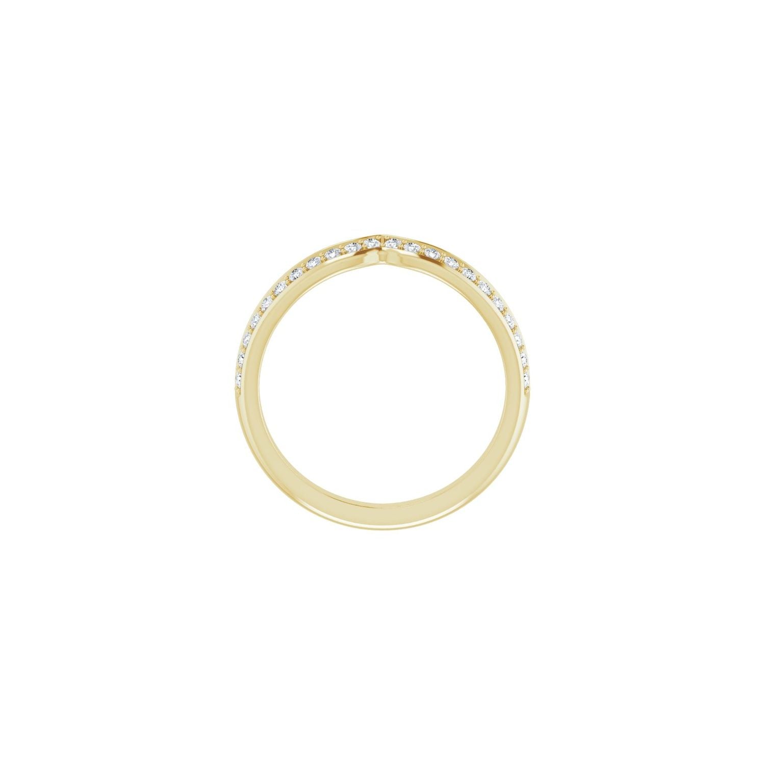 Karolina — yellow gold