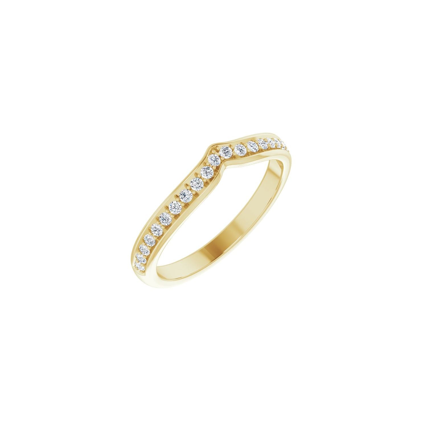 Karolina — yellow gold