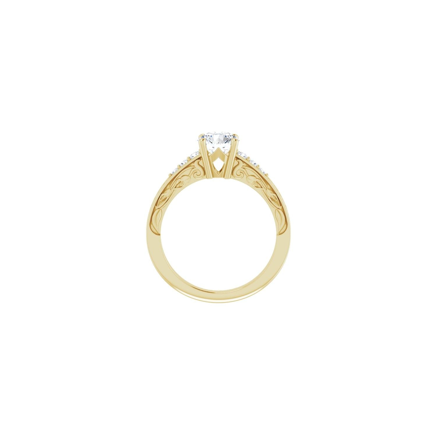 Anselma — yellow gold