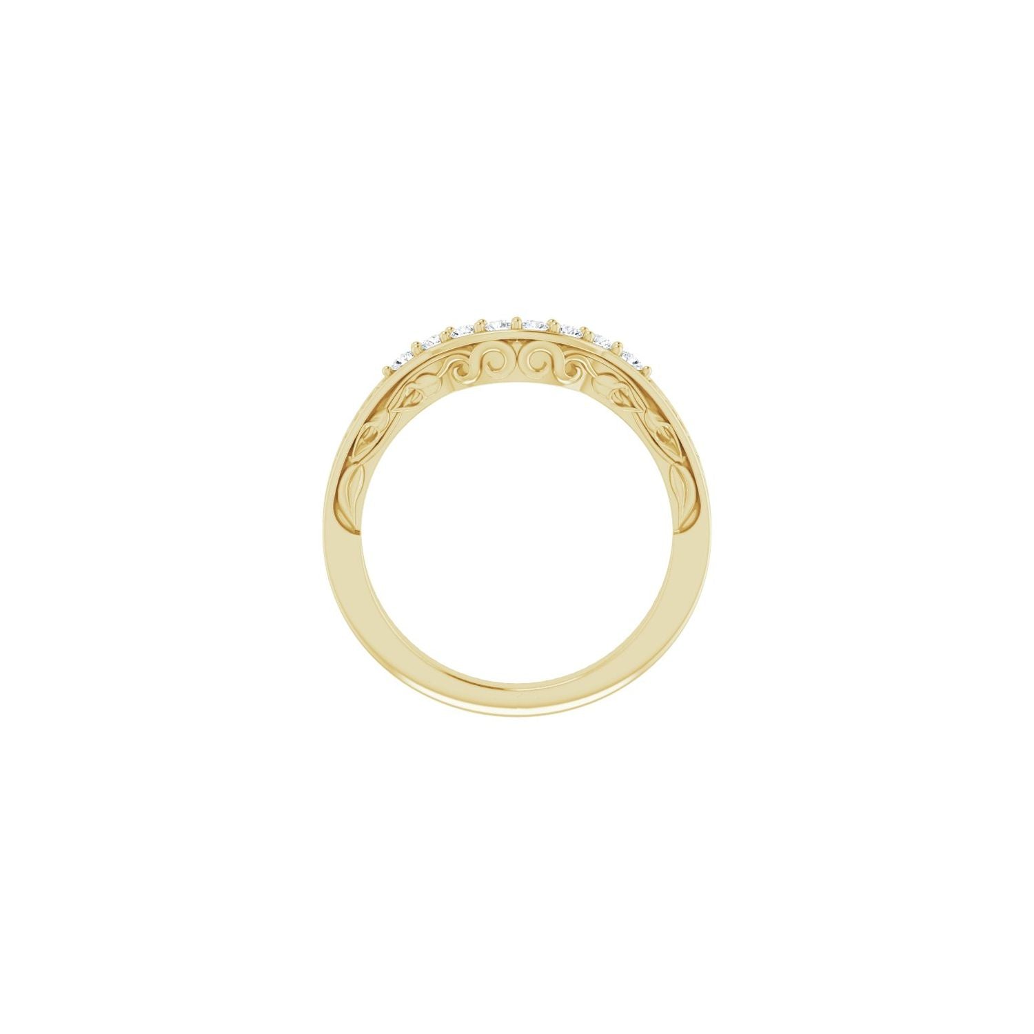 Kellie — yellow gold