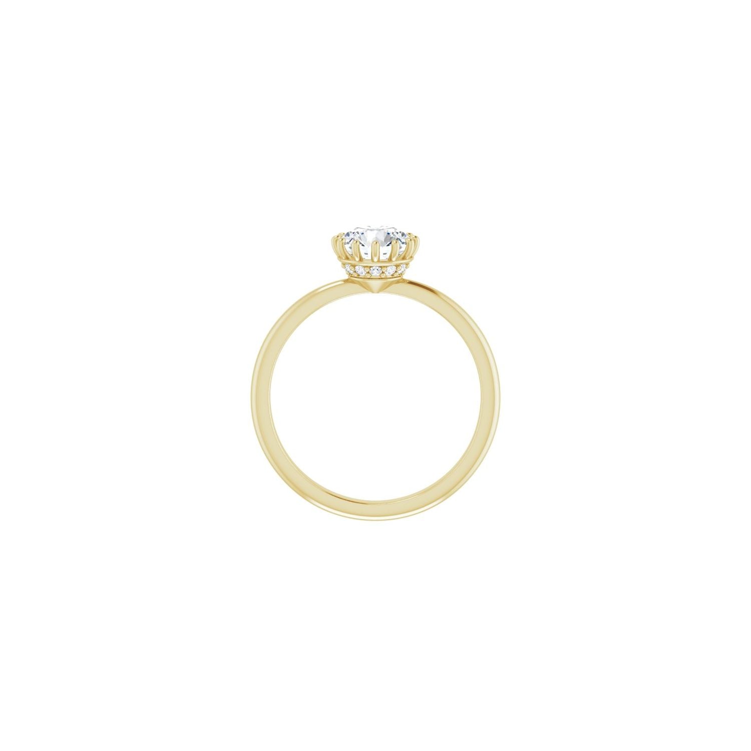 Asenka — yellow gold