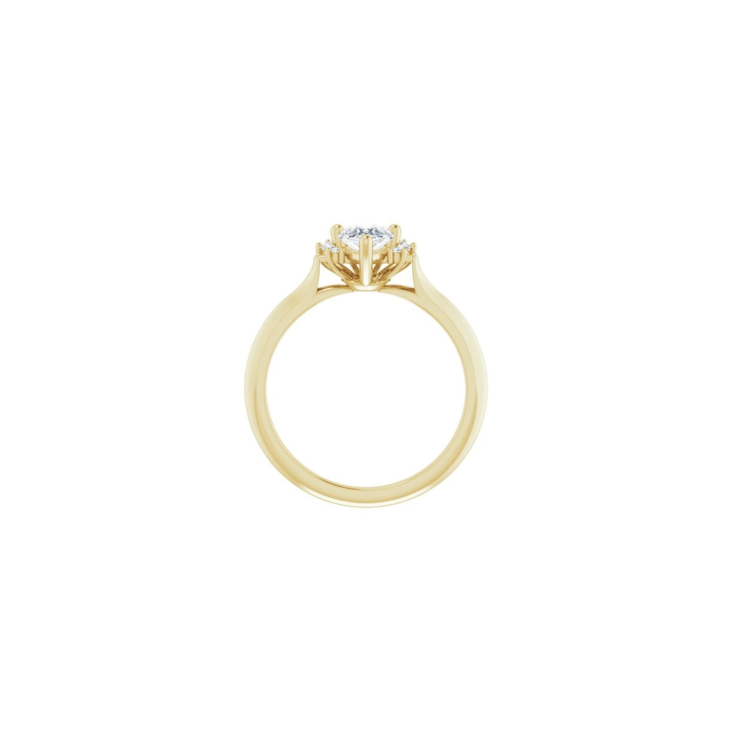 Audelia — yellow gold