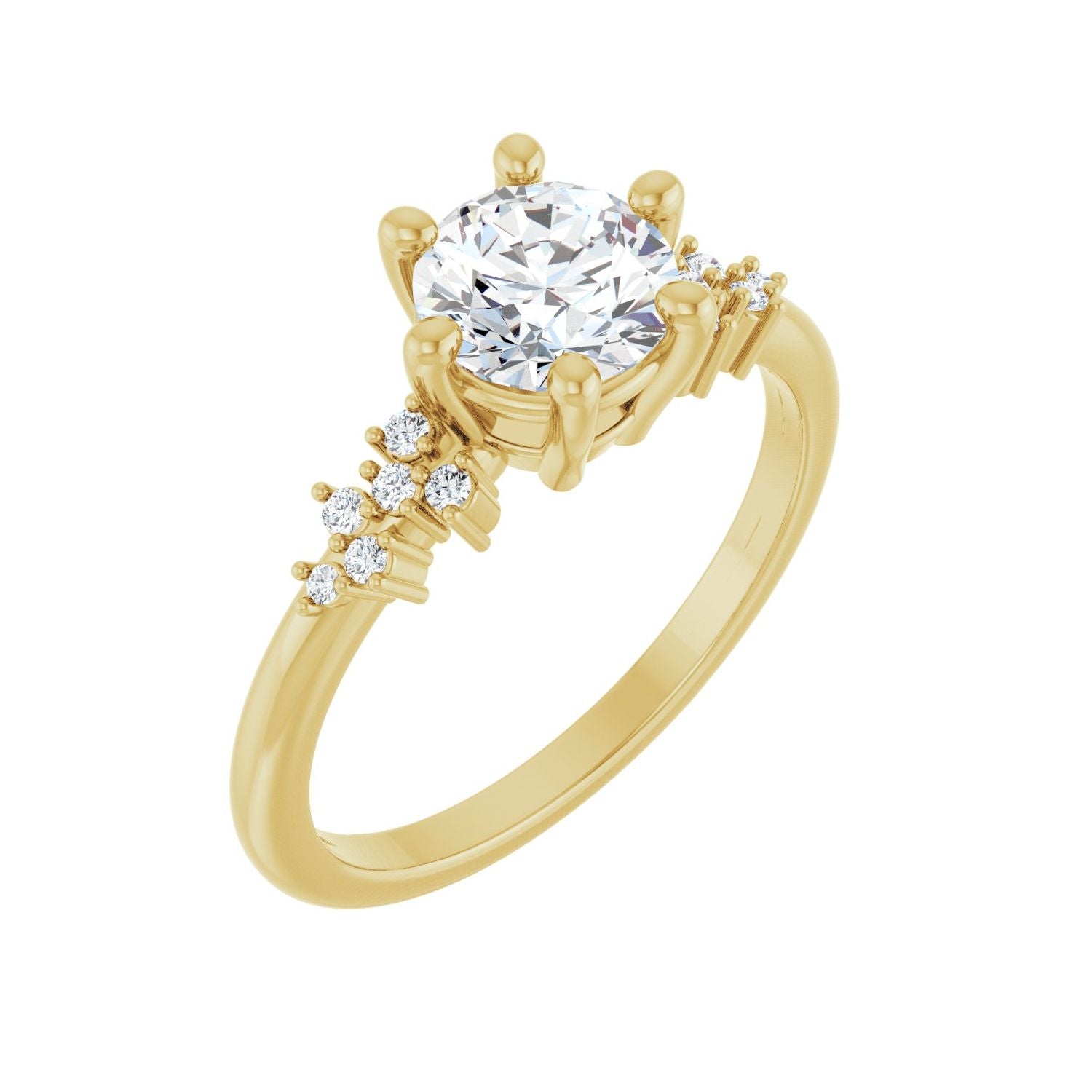 Beatrisa — yellow gold