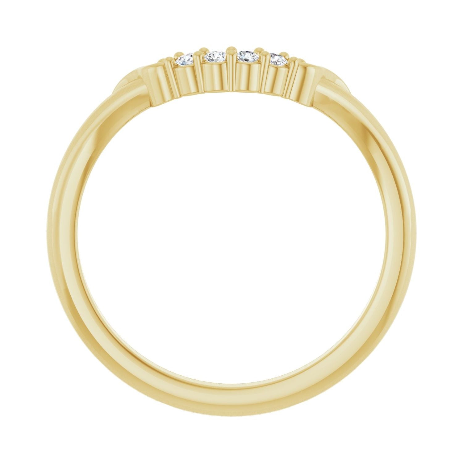 Lourdes — yellow gold