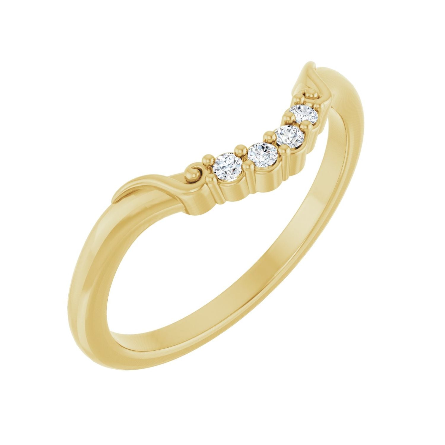Lourdes — yellow gold